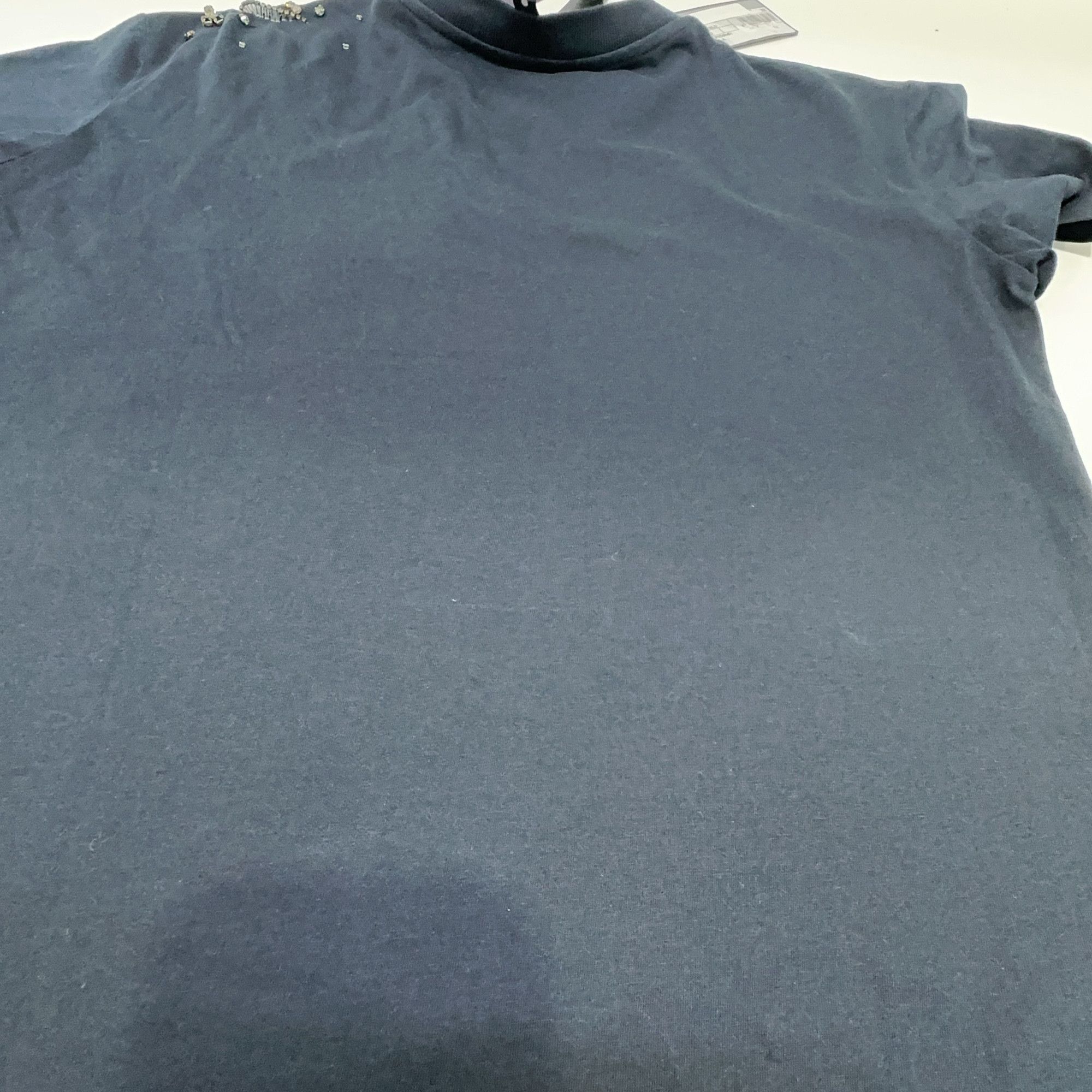Prada Prada Crystal Embellished Short Sleeve T-Shirt XS Size XS / US 0-2 / IT 36-38 - 11 Thumbnail