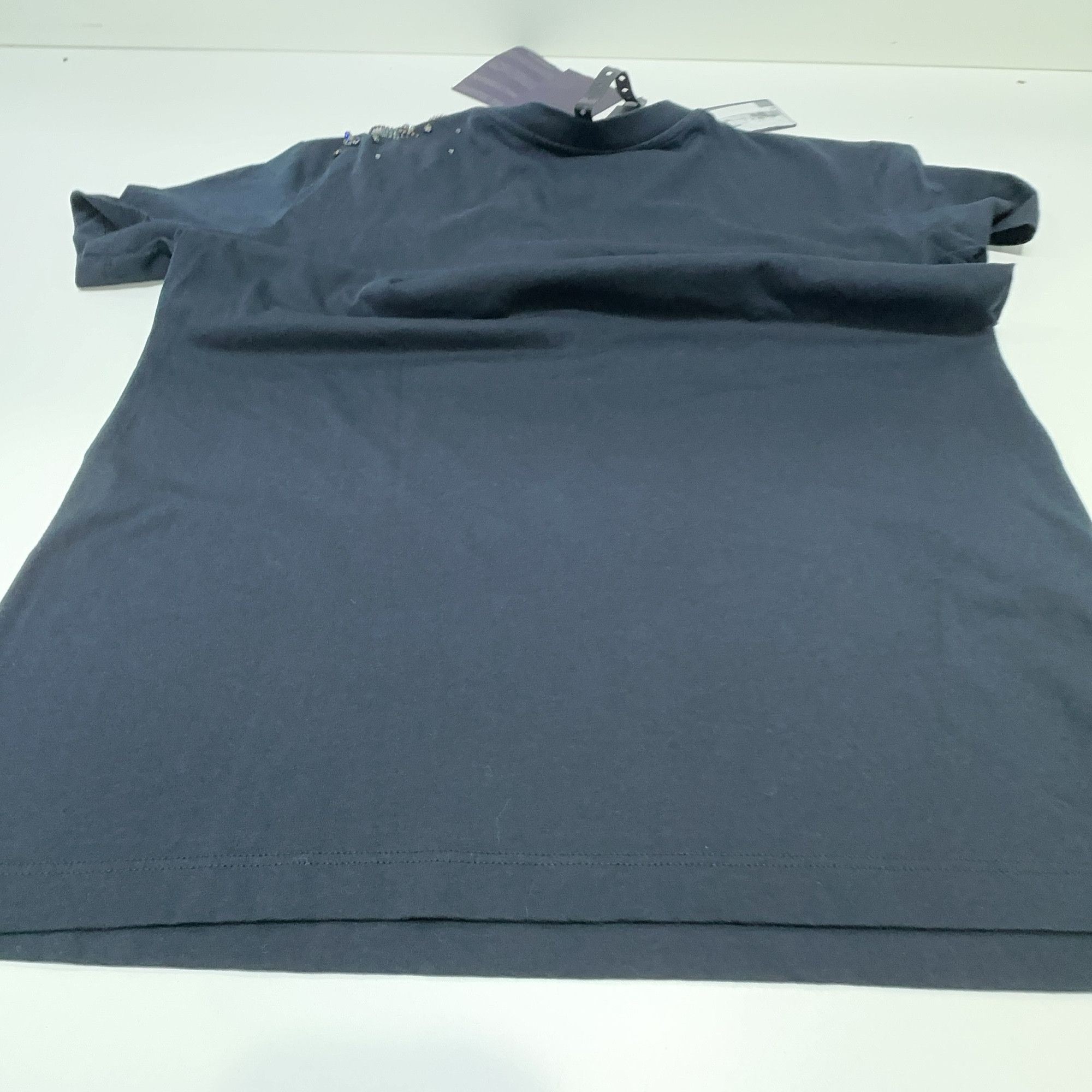 Prada Prada Crystal Embellished Short Sleeve T-Shirt XS Size XS / US 0-2 / IT 36-38 - 12 Thumbnail