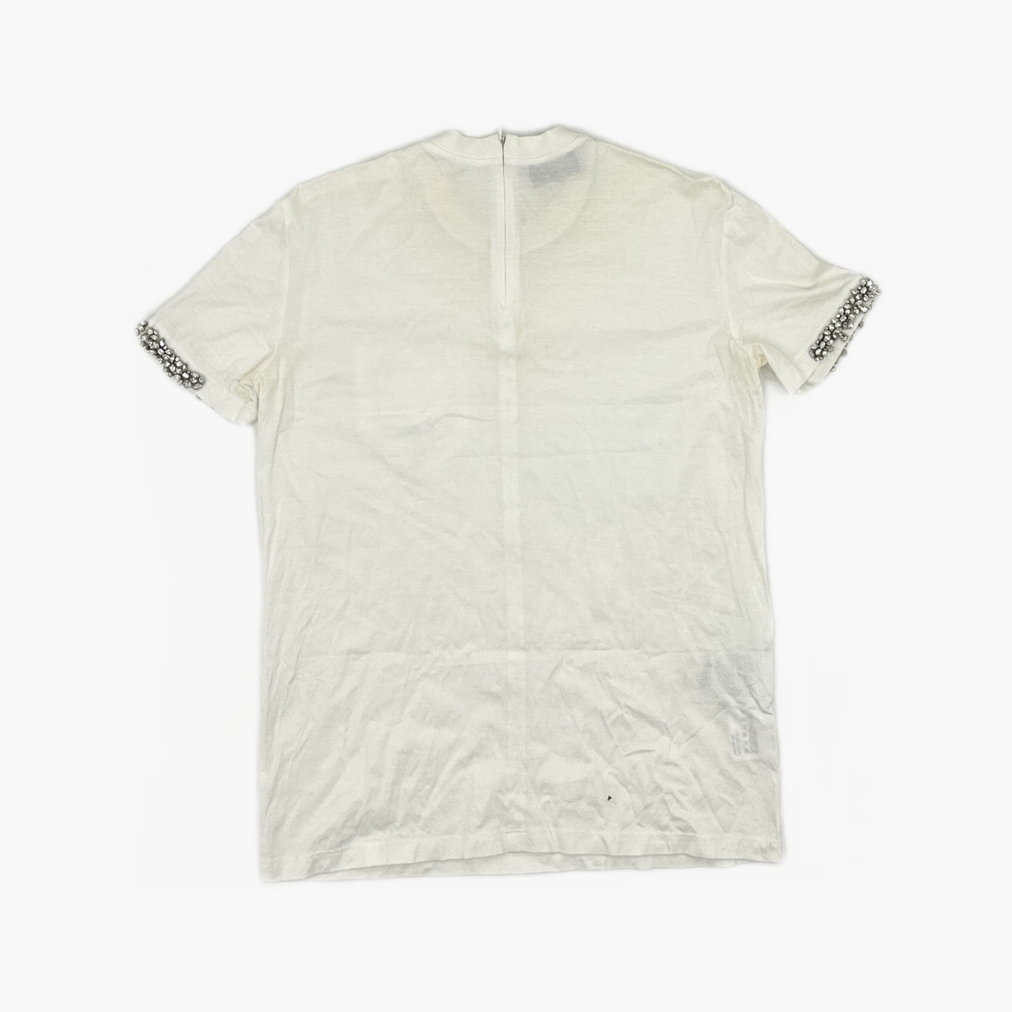 Prada Prada Crystal Embellished Pocket T-Shirt Size S Size S / US 4 / IT 40 - 2 Thumbnail