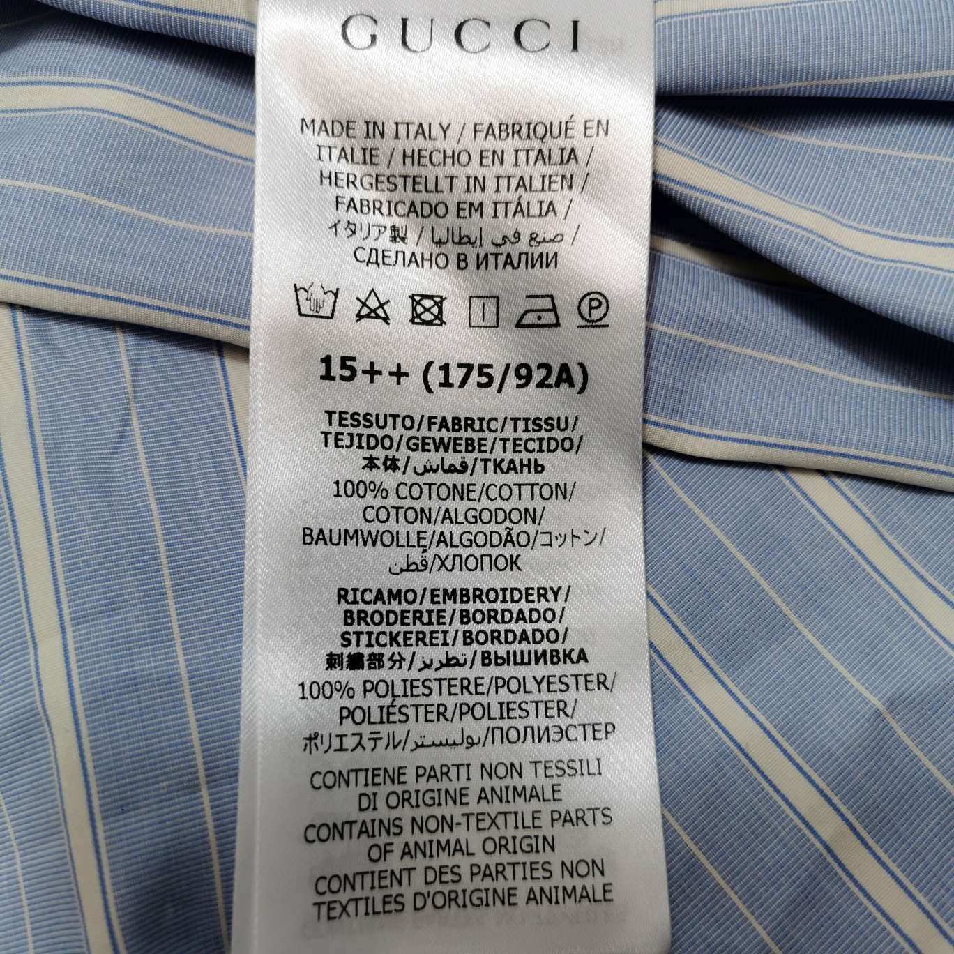 Gucci Gucci Men m Button Ups Size US M / EU 48-50 / 2 - 8 Thumbnail