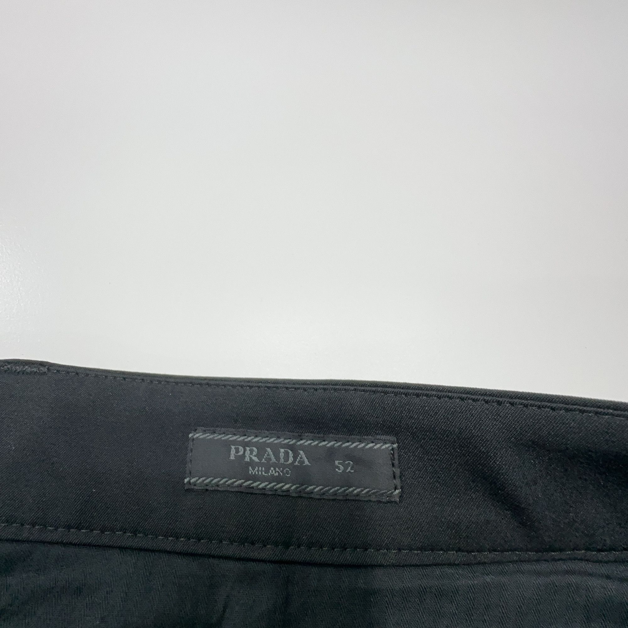 Prada Prada Black Nylon Casual Pants Size 52 Size US 36 / EU 52 - 3 Thumbnail