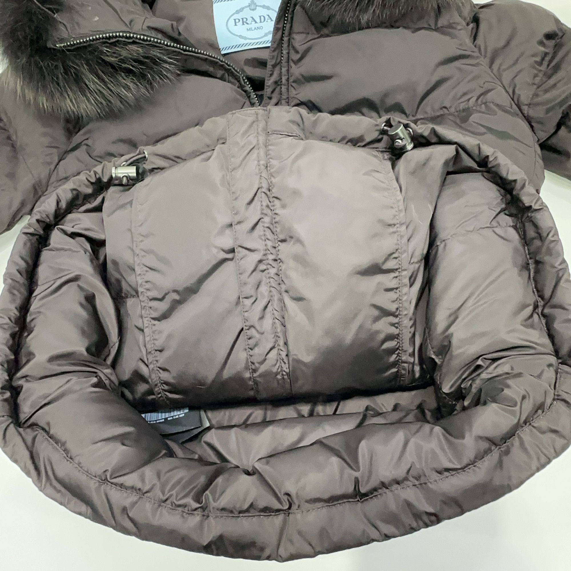 Prada Prada Fur Hood Down Jacket Size 40 Size S / US 4 / IT 40 - 11 Thumbnail