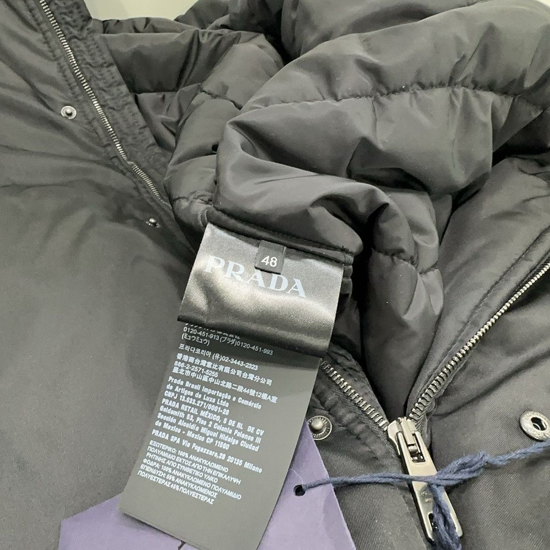 Prada Prada Re-Nylon Hooded Jacket Size M Size US M / EU 48-50 / 2 - 5 Thumbnail