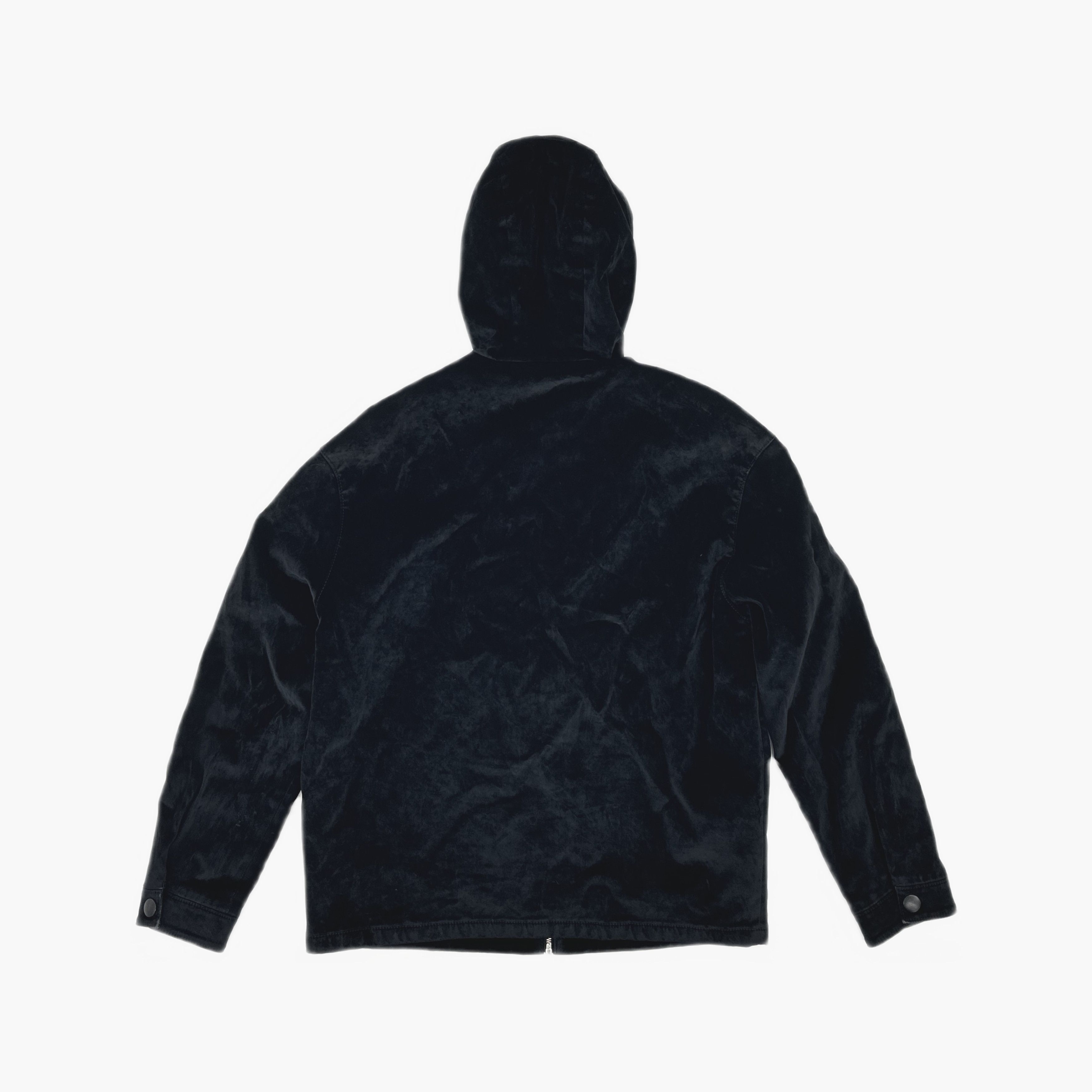Prada Prada Velvet Zip Up Hoodie Size M Size US M / EU 48-50 / 2 - 2 Thumbnail
