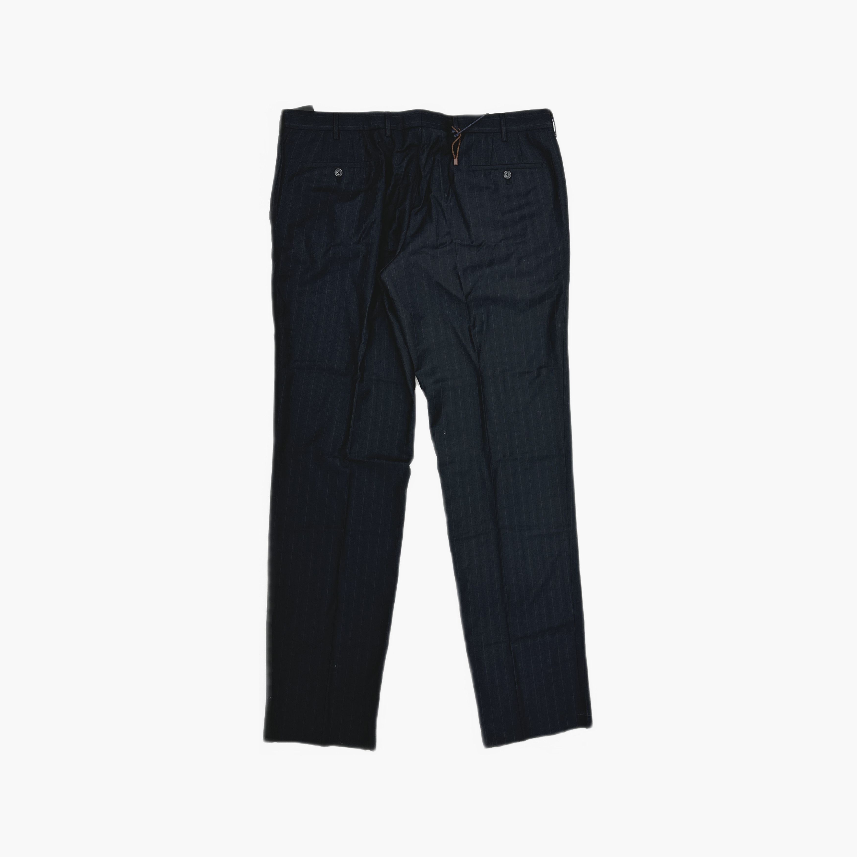 Prada Prada Pinstripe Formal Trousers Size 42 Size 34R - 2 Thumbnail