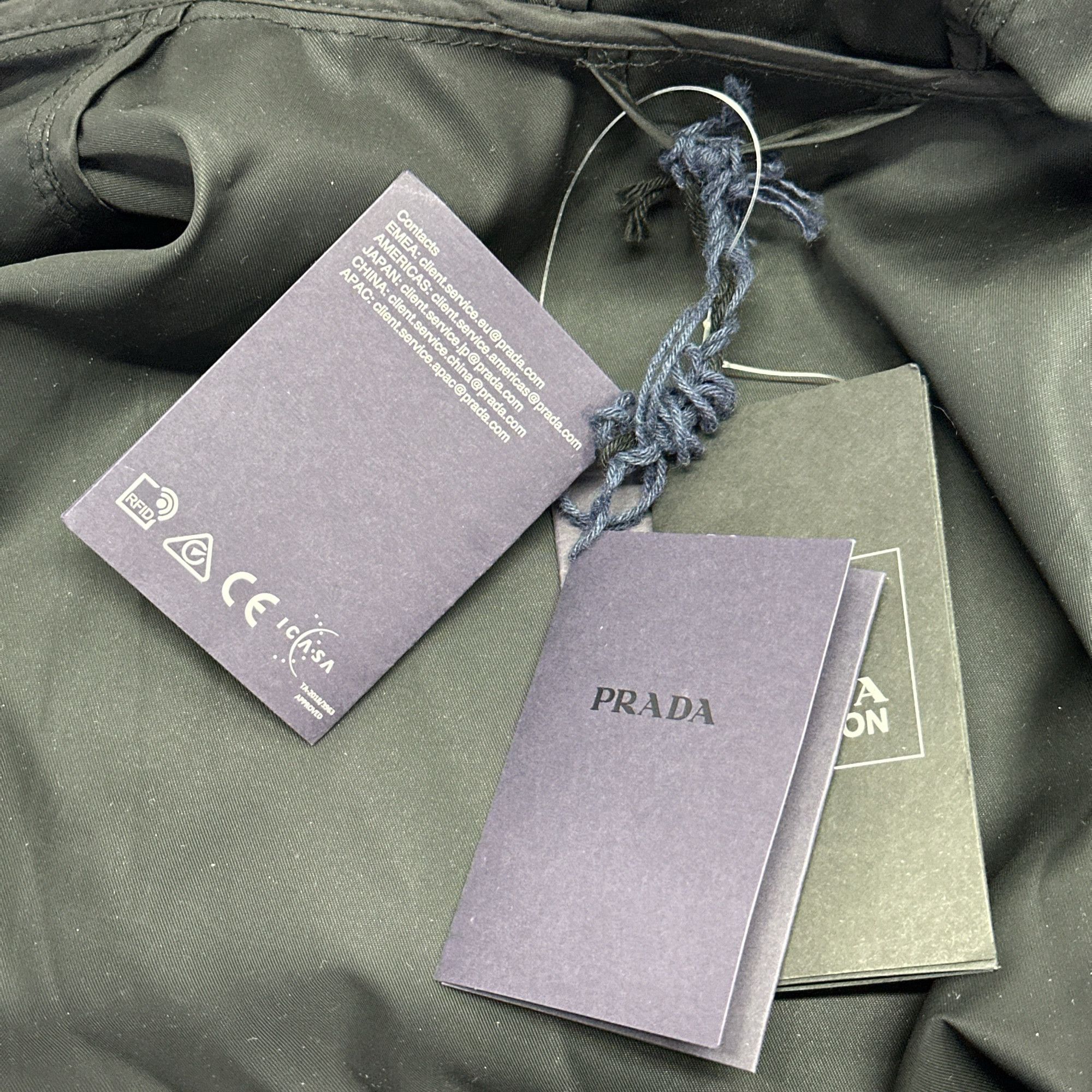 Prada Prada Re-Nylon Hooded Jacket Size S Size US S / EU 44-46 / 1 - 4 Thumbnail