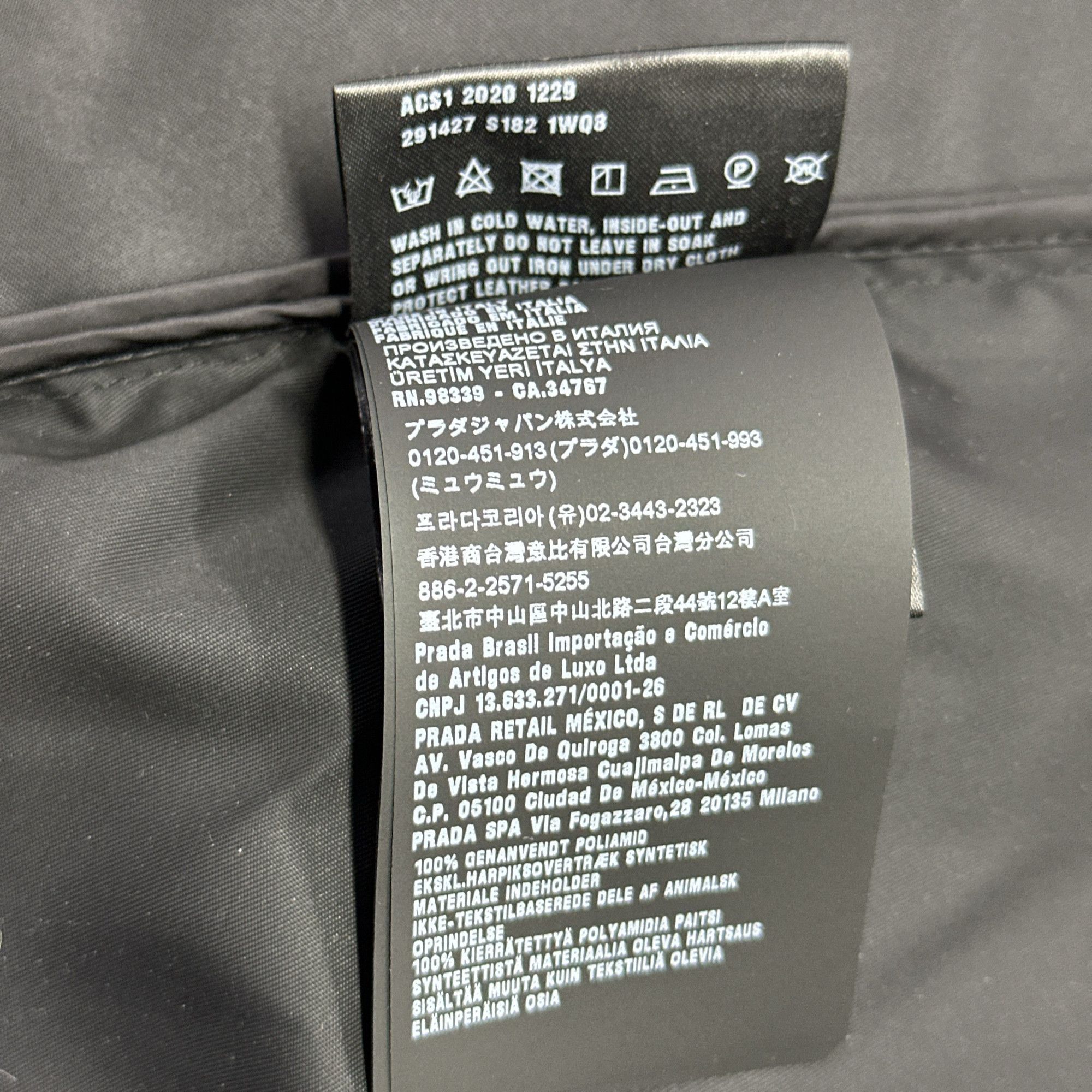 Prada Prada Re-Nylon Hooded Jacket Size S Size US S / EU 44-46 / 1 - 6 Thumbnail