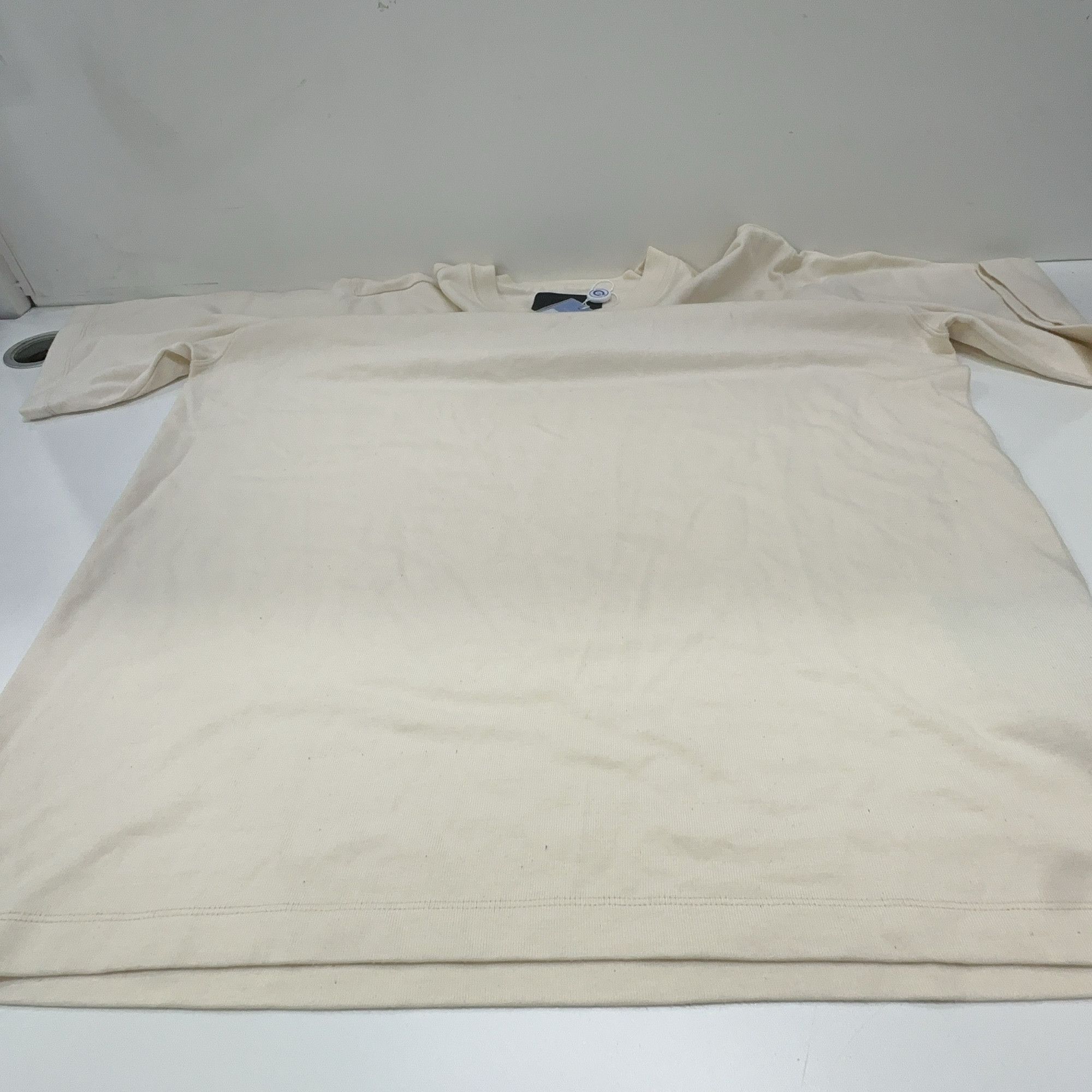 Prada Prada Logo T-Shirt Ivory XL Size US XL / EU 56 / 4 - 8 Thumbnail