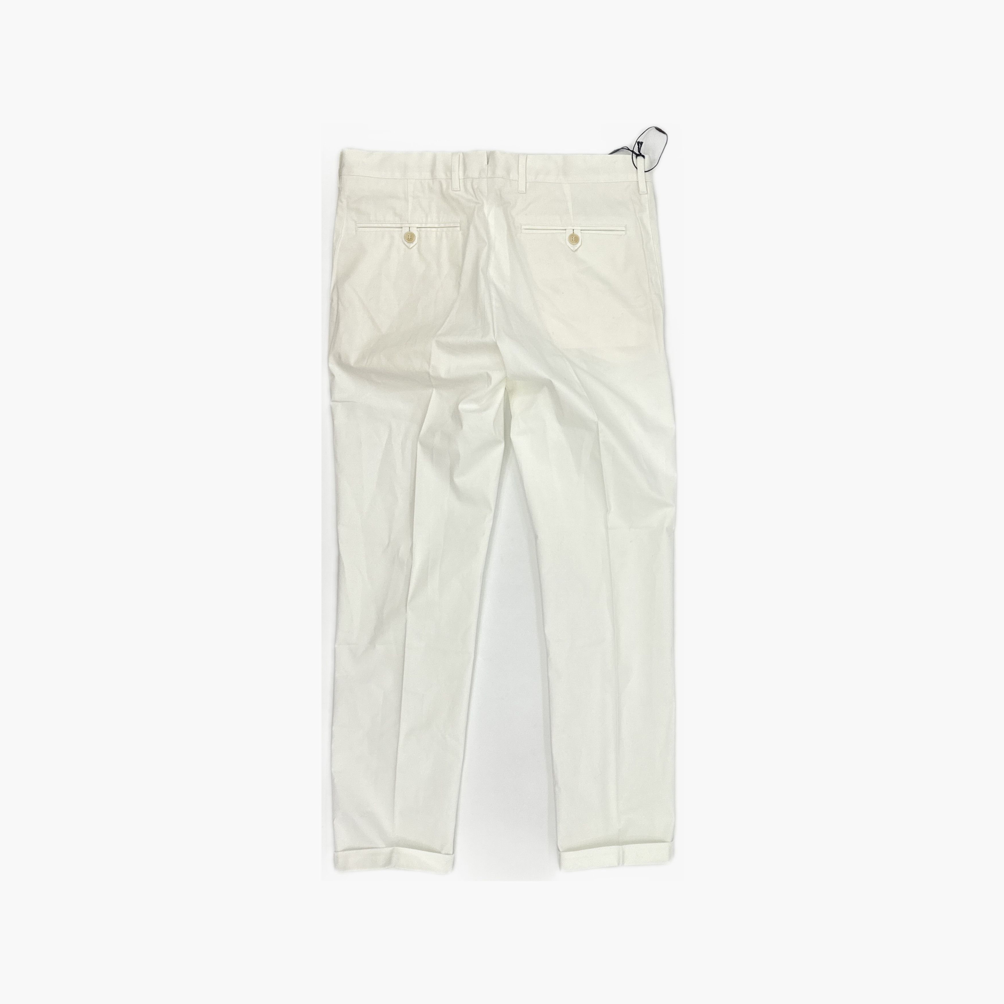 Prada Prada White Casual Pants Size 32 Size US 32 / EU 48 - 2 Thumbnail