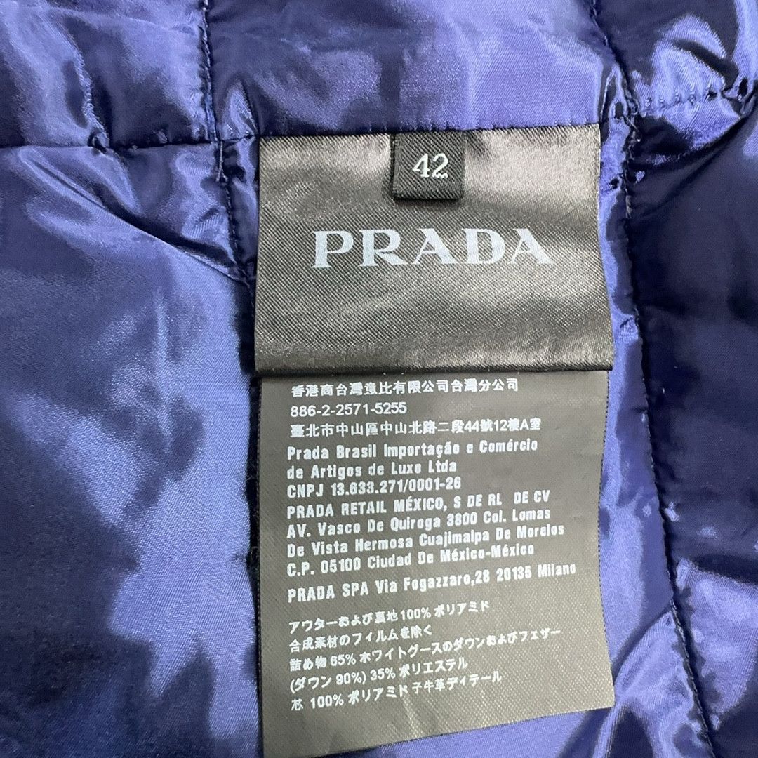 Prada Prada Triangle Logo Down Puffer Jacket Size XS Size US XS / EU 42 / 0 - 4 Thumbnail