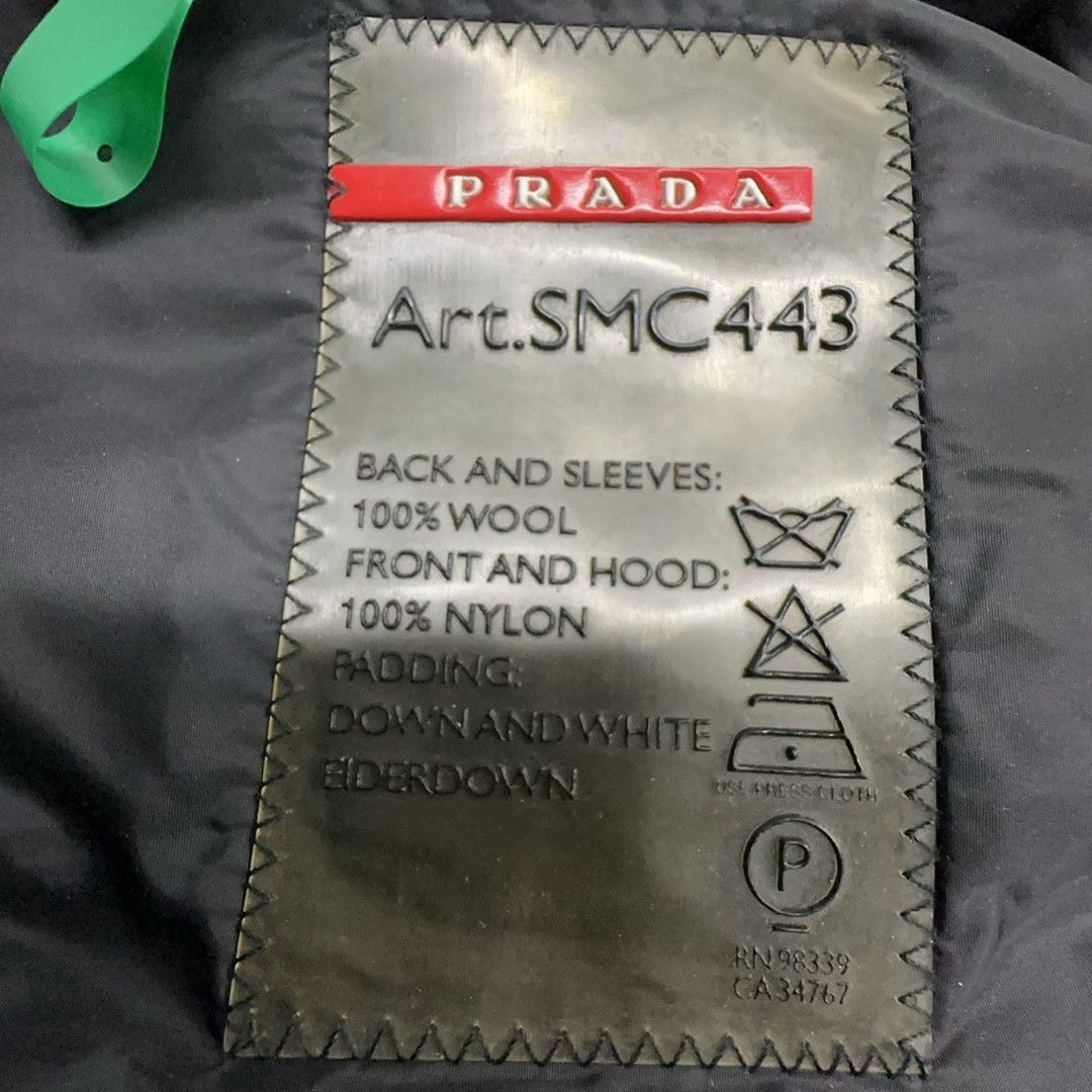Prada Prada Hybrid Down Hooded Jacket Size 50 Size US M / EU 48-50 / 2 - 3 Thumbnail