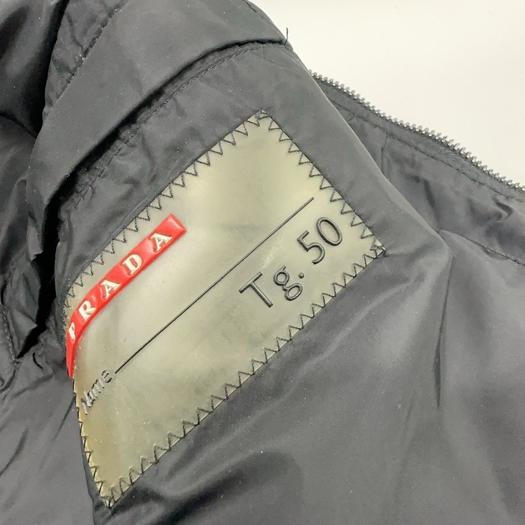 Prada Prada Hybrid Down Hooded Jacket Size 50 Size US M / EU 48-50 / 2 - 4 Thumbnail