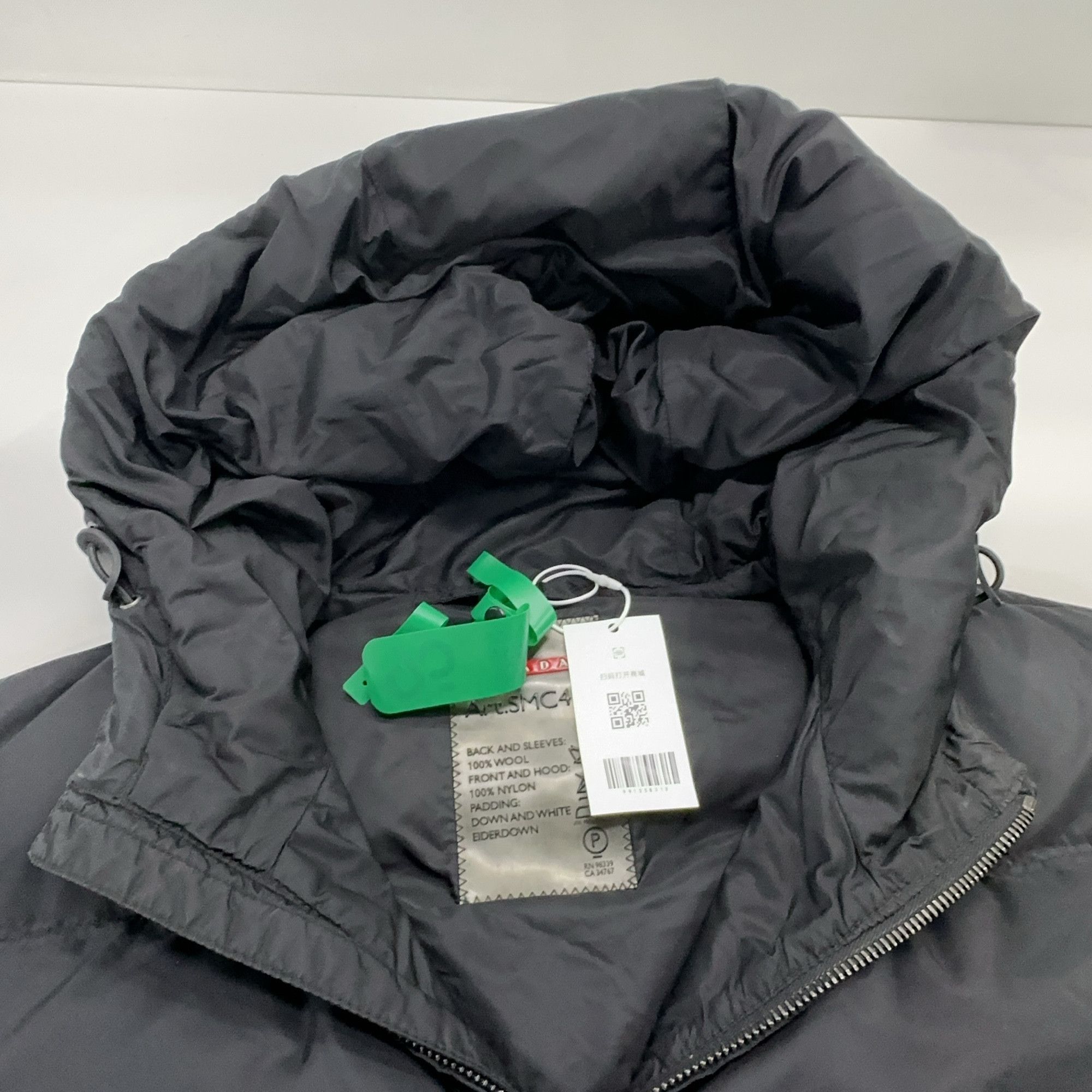 Prada Prada Hybrid Down Hooded Jacket Size 50 Size US M / EU 48-50 / 2 - 7 Thumbnail