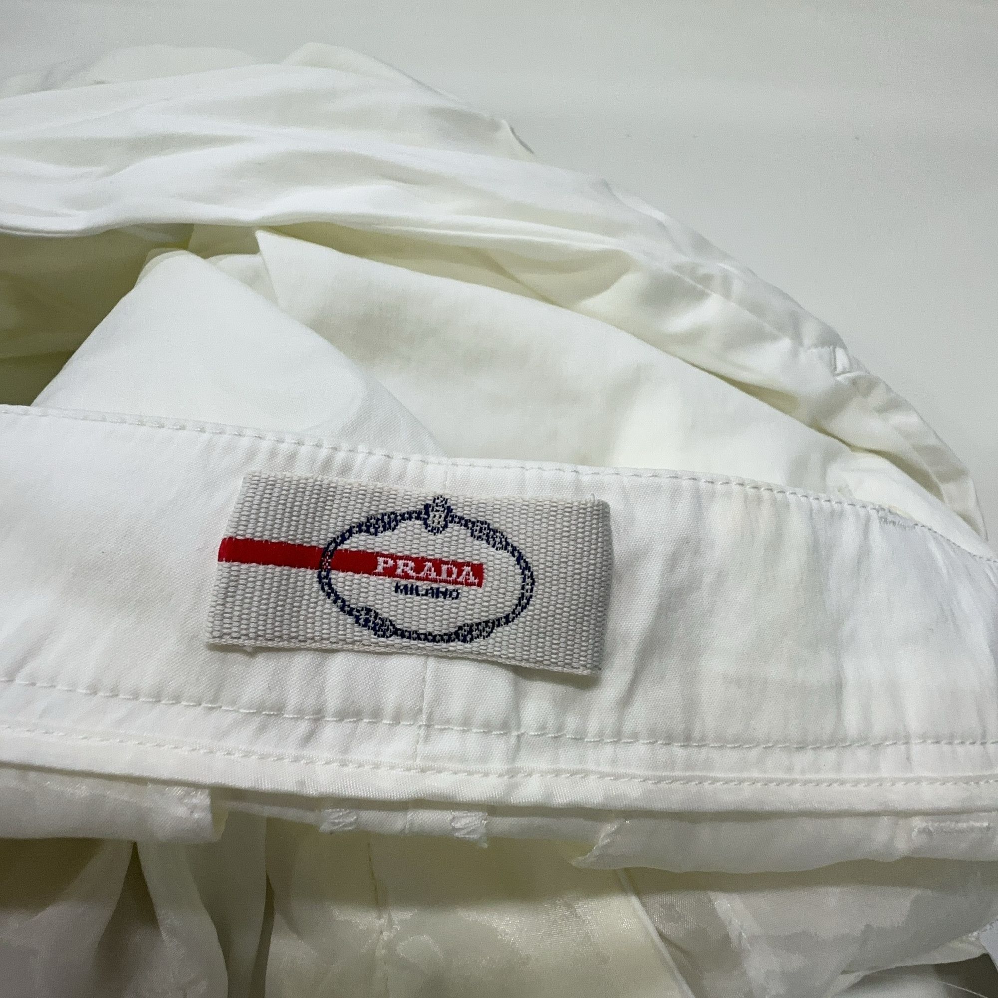 Prada Prada White Pants Size 40 Size 27" / US 4 / IT 40 - 5 Thumbnail