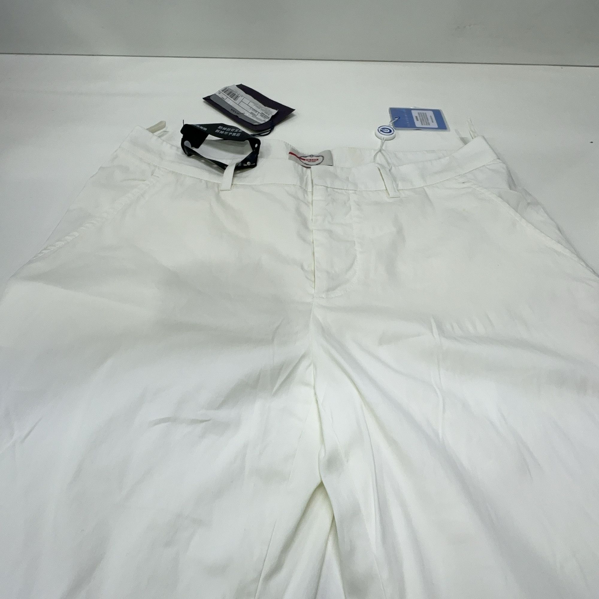 Prada Prada White Pants Size 40 Size 27" / US 4 / IT 40 - 9 Thumbnail