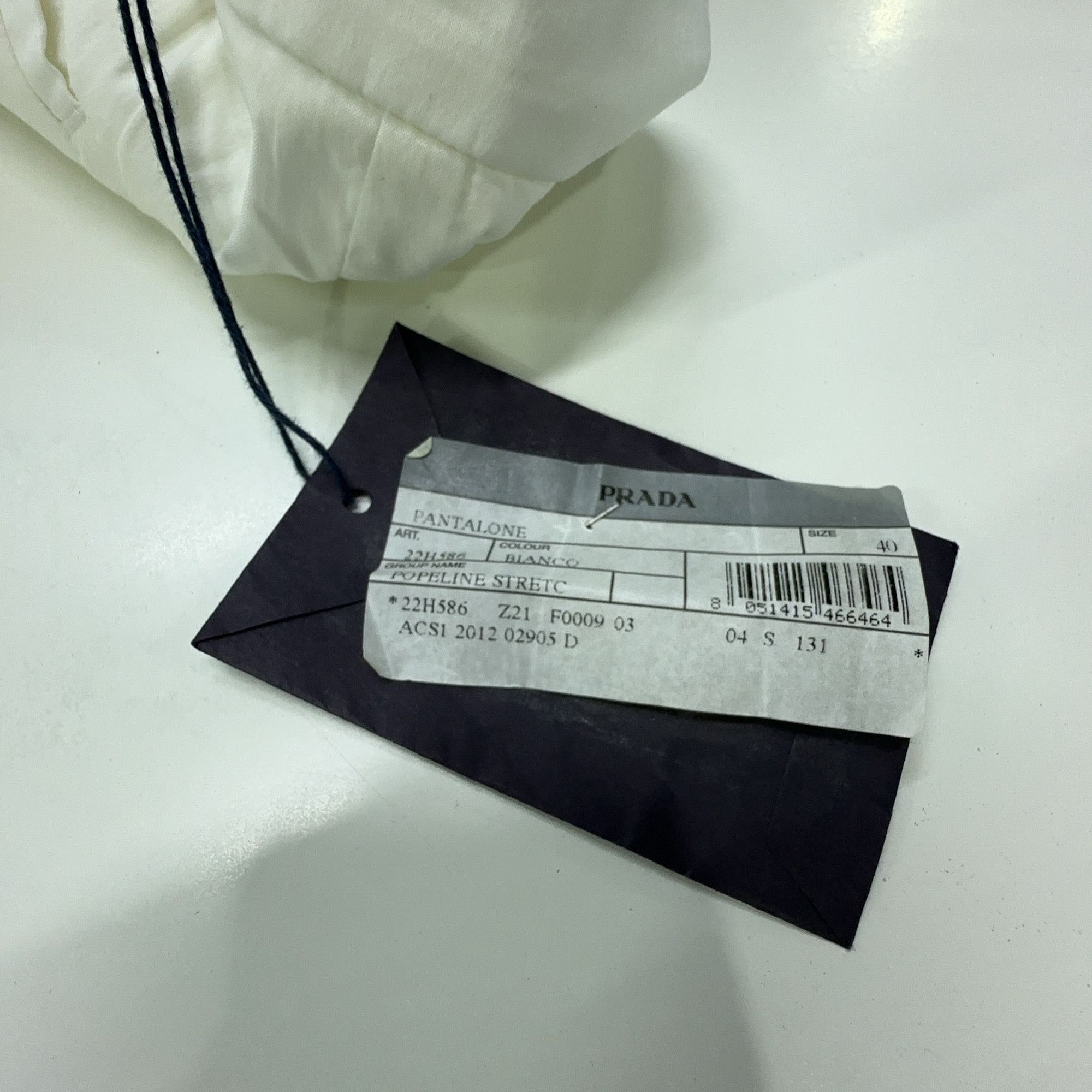 Prada Prada White Pants Size 40 Size 27" / US 4 / IT 40 - 7 Thumbnail