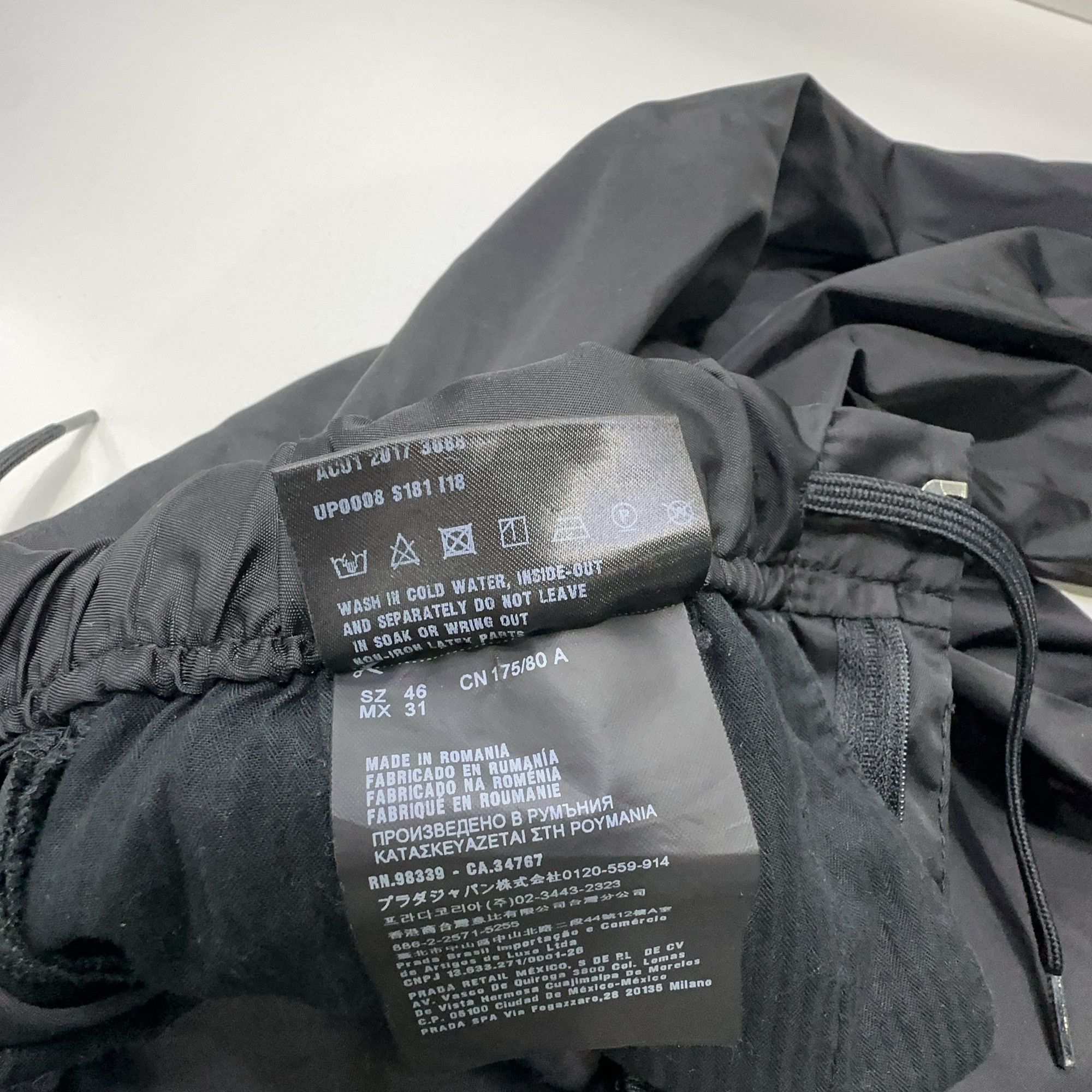 Prada Prada Nylon Joggers Size 46 Size US 30 / EU 46 - 4 Thumbnail