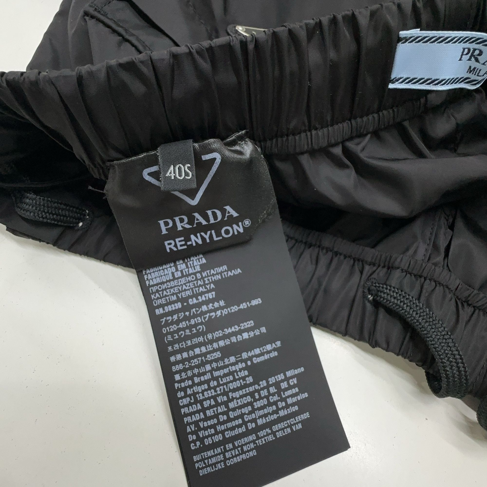 Prada Prada Re-Nylon Track Pants Size 40S Size 27" / US 4 / IT 40 - 3 Thumbnail