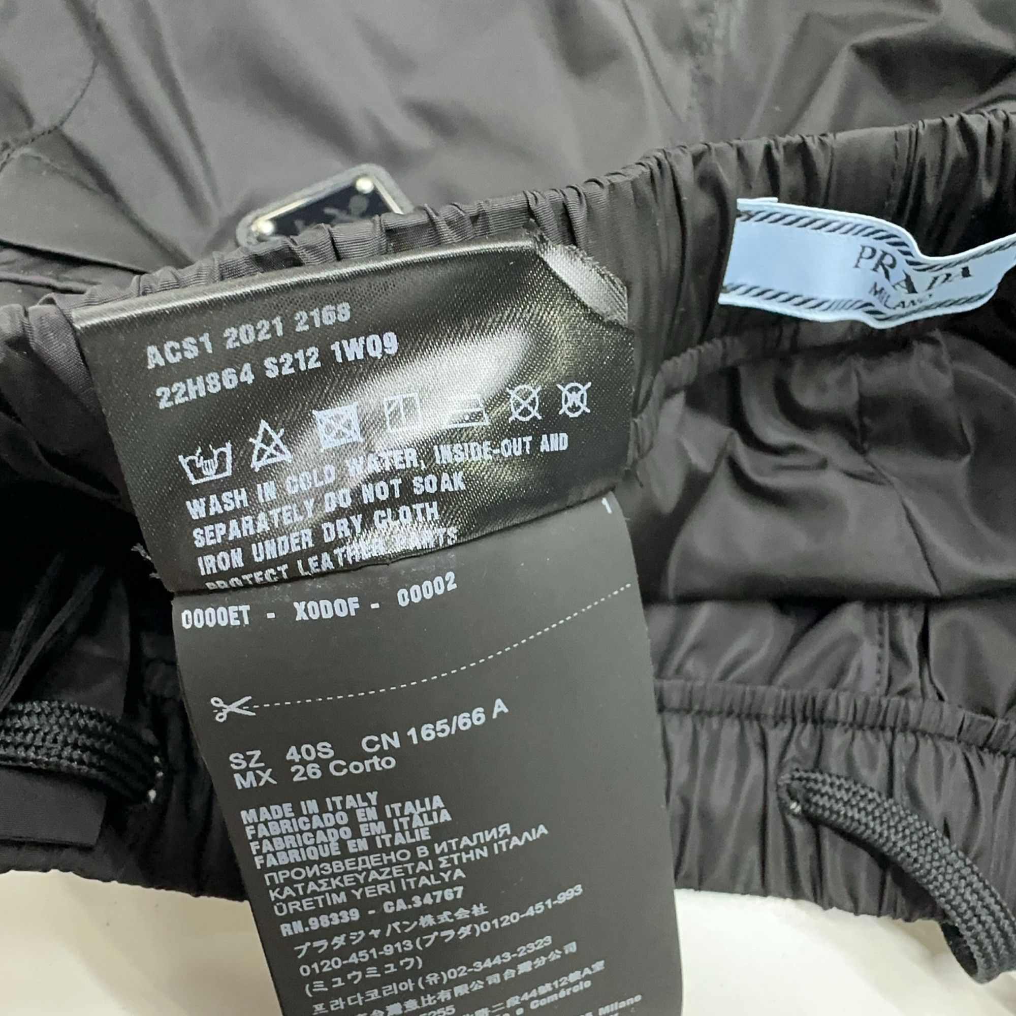 Prada Prada Re-Nylon Track Pants Size 40S Size 27" / US 4 / IT 40 - 4 Thumbnail