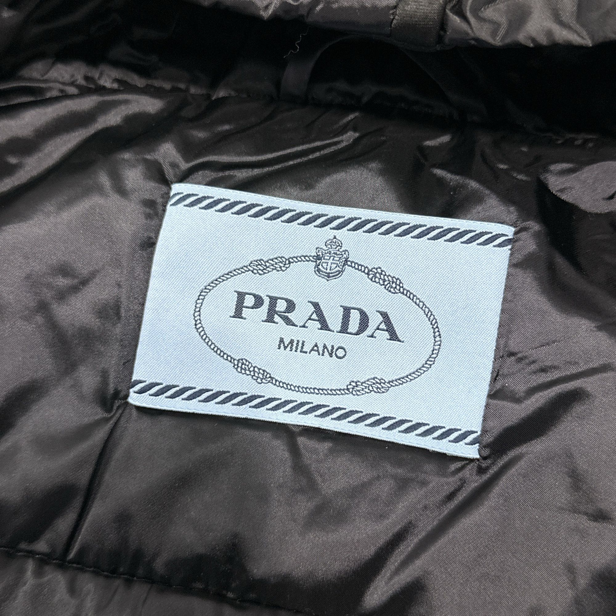 Prada Prada Hooded Puffer Light Jacket Size S Size US S / EU 44-46 / 1 - 3 Thumbnail