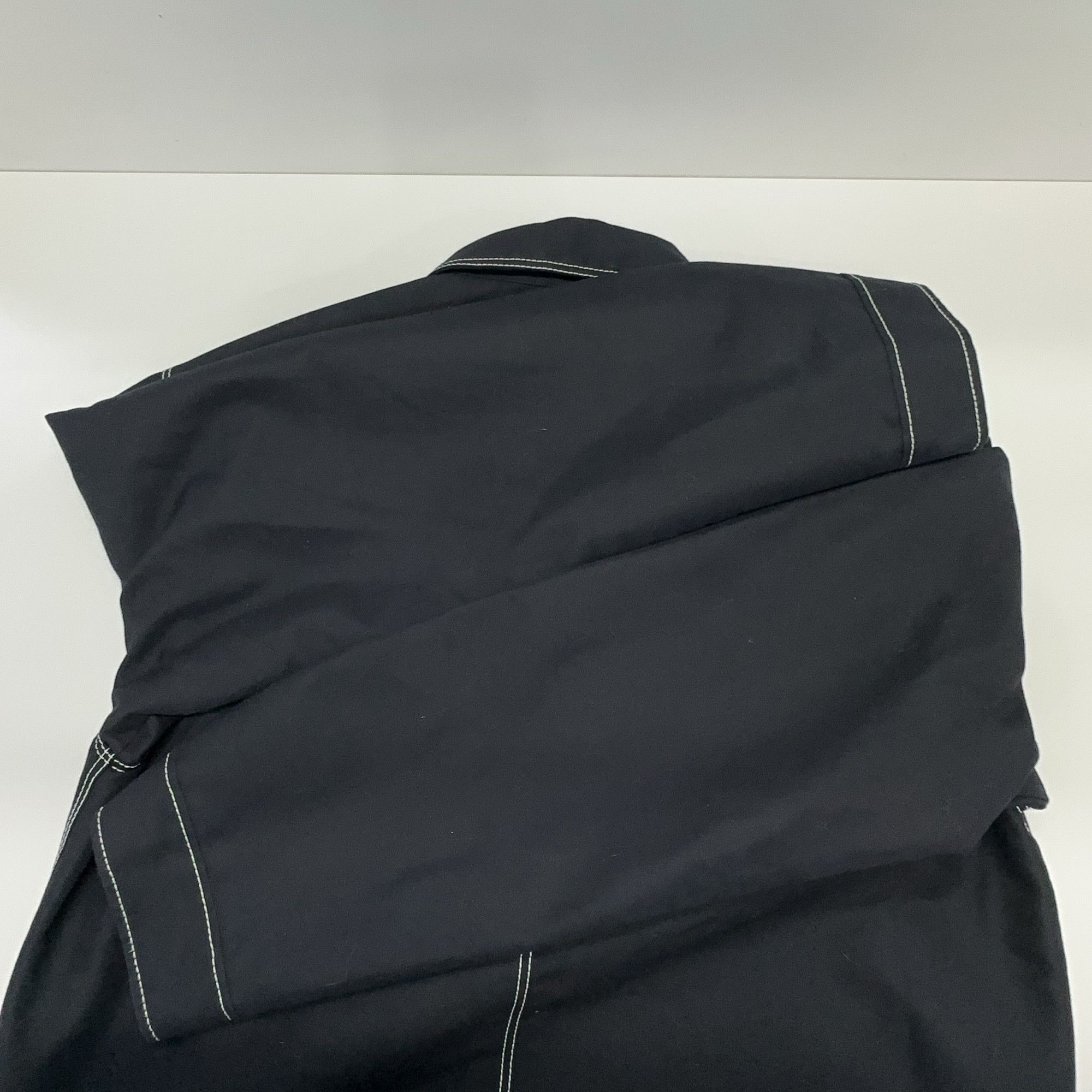 Prada Prada Contrast Stitch Zip Jacket Black S Size US S / EU 44-46 / 1 - 12 Thumbnail