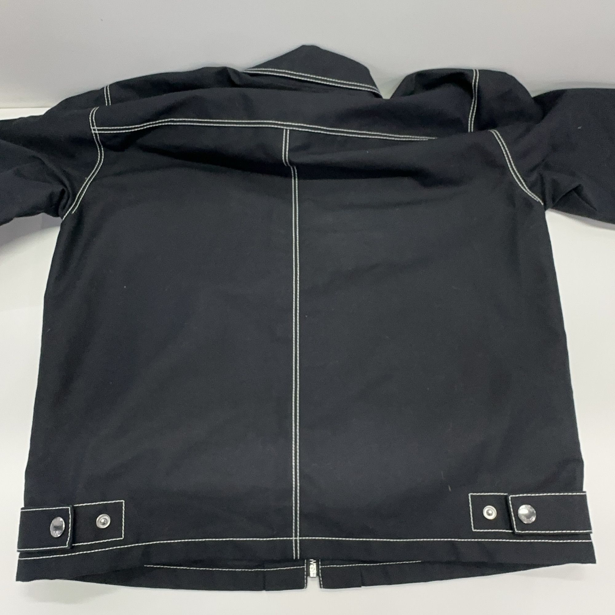 Prada Prada Contrast Stitch Zip Jacket Black S Size US S / EU 44-46 / 1 - 13 Thumbnail