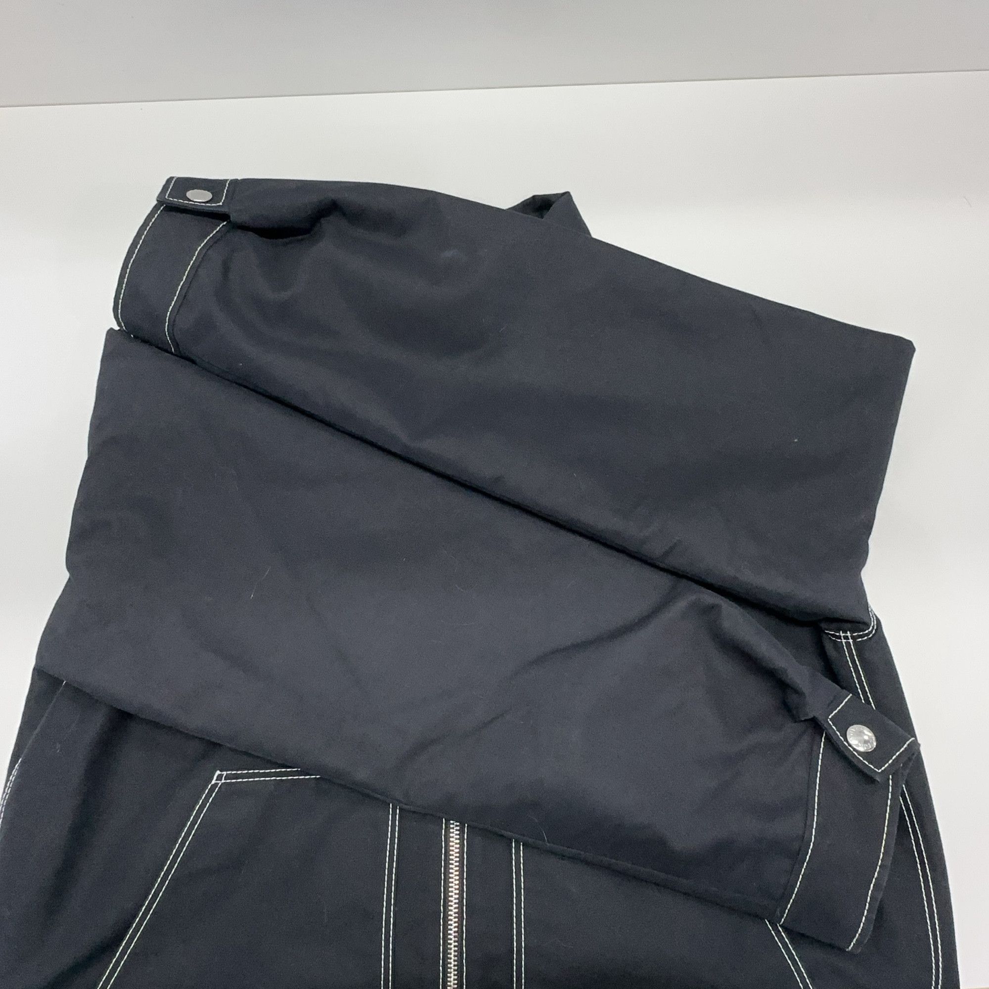 Prada Prada Contrast Stitch Zip Jacket Black S Size US S / EU 44-46 / 1 - 11 Thumbnail