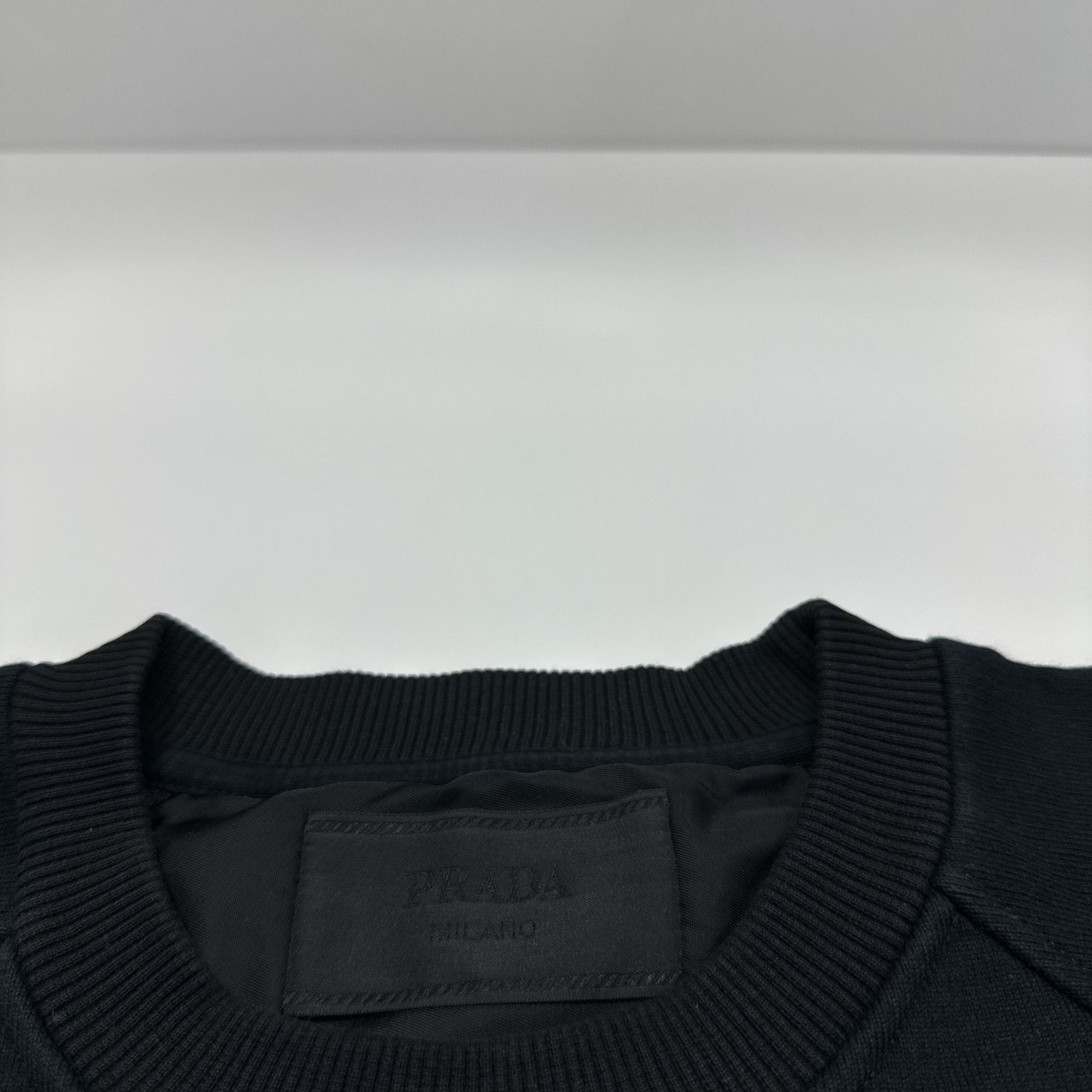 Prada Prada Logo Print Sweatshirt Size L Size US L / EU 52-54 / 3 - 3 Thumbnail