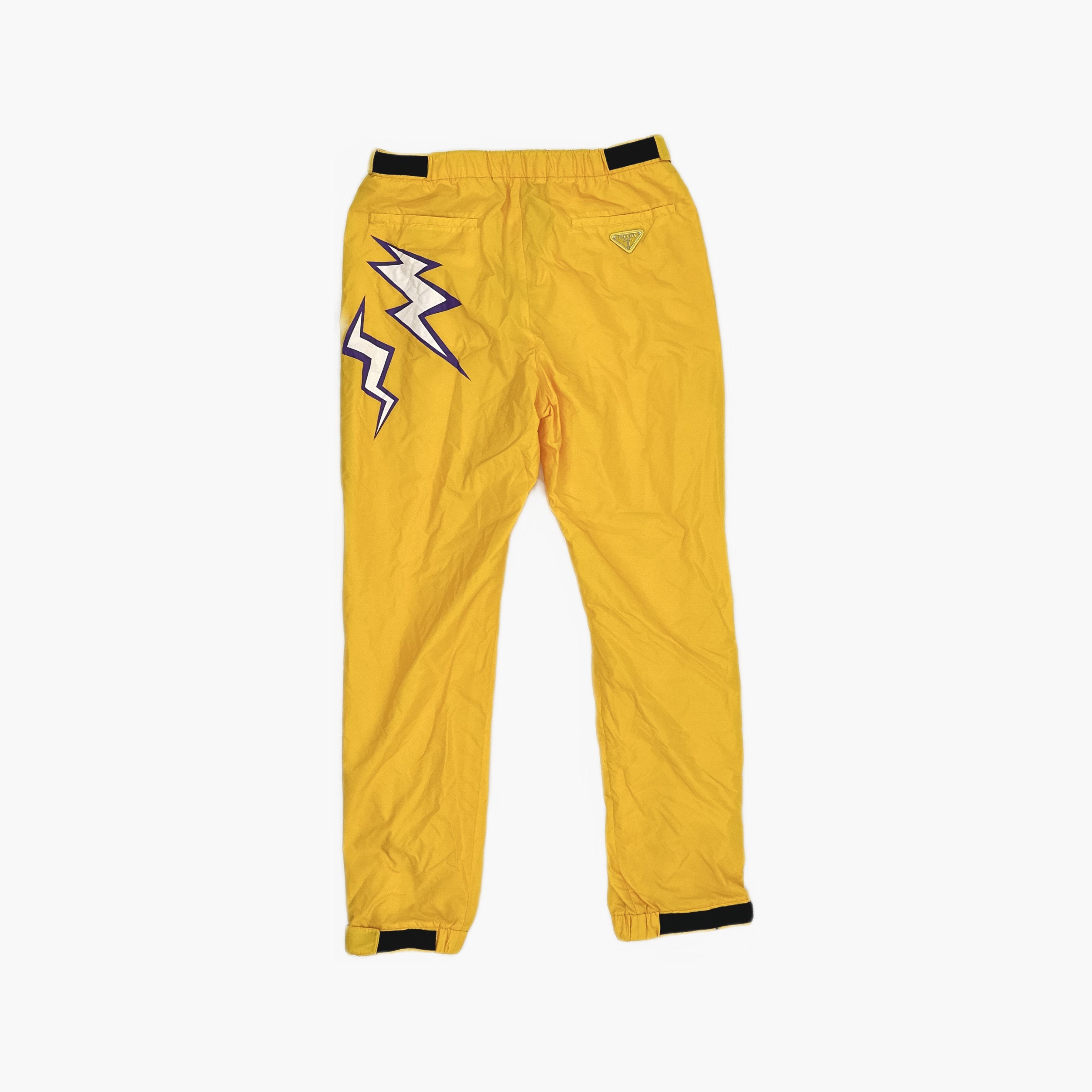 Prada Prada Lightning Bolt Sweatpants Size 32 Size US 32 / EU 48 - 2 Thumbnail