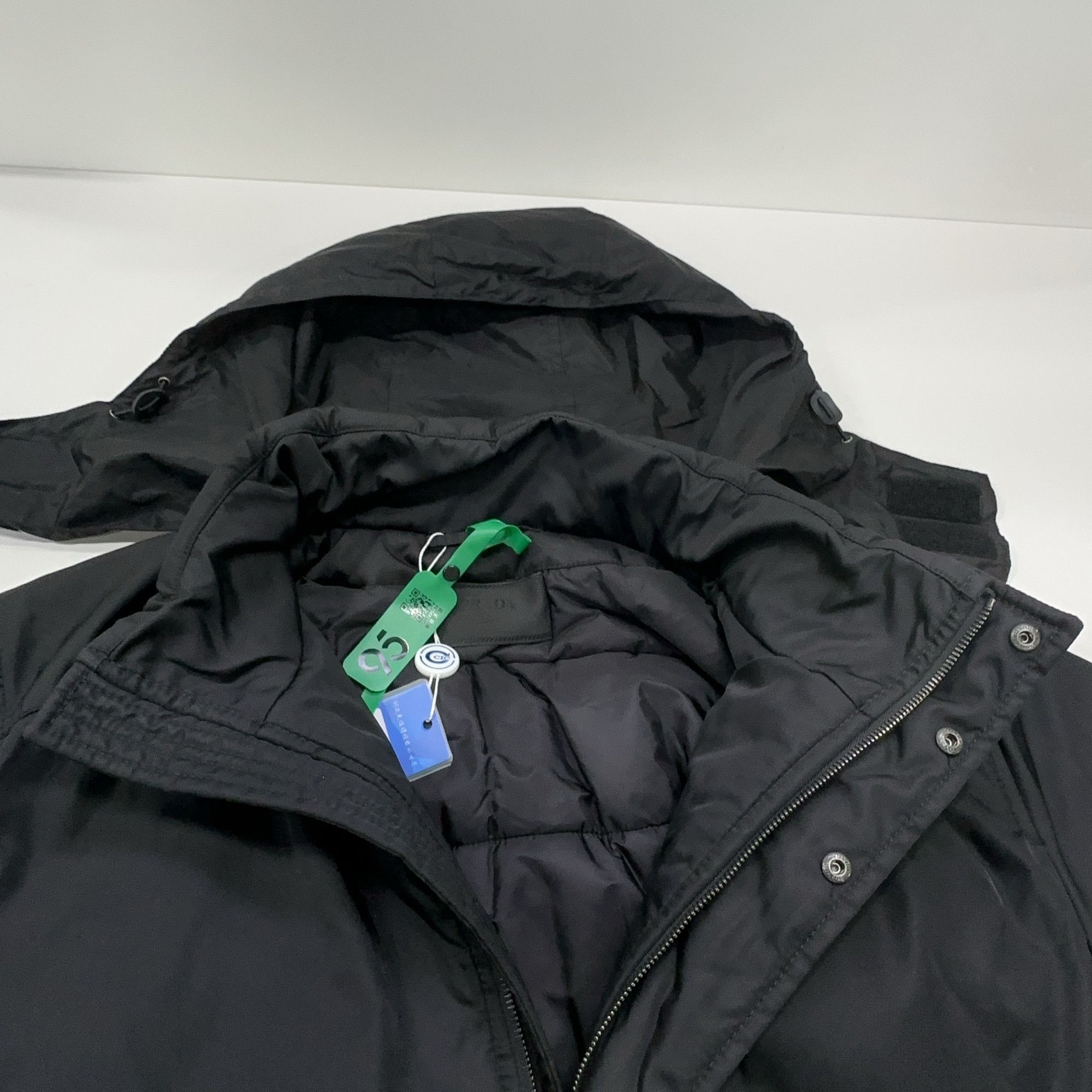 Prada Prada Re-Nylon Hooded Jacket Size 52 Size US L / EU 52-54 / 3 - 8 Thumbnail