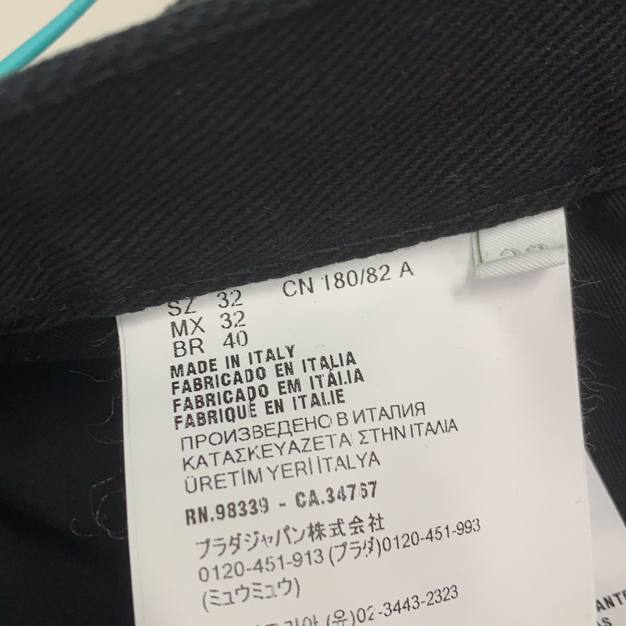 Prada Prada Black Denim Jeans Size 32 Size US 32 / EU 48 - 3 Thumbnail