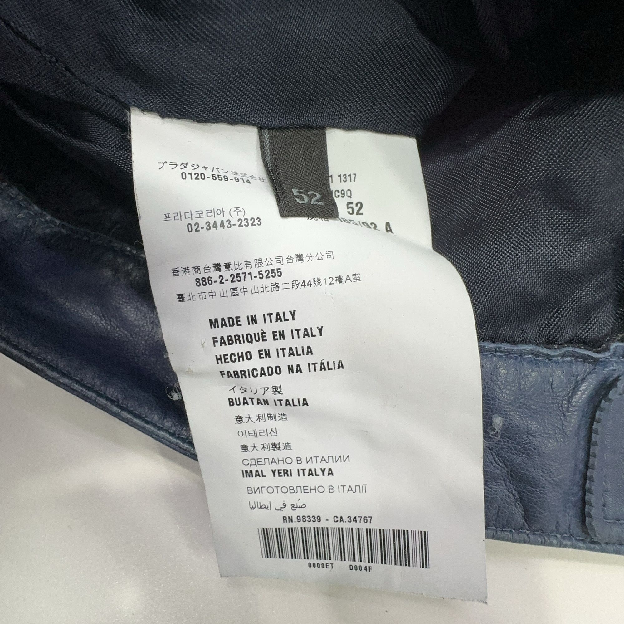 Prada Prada Blue Casual Pants Size 52 Size US 36 / EU 52 - 3 Thumbnail