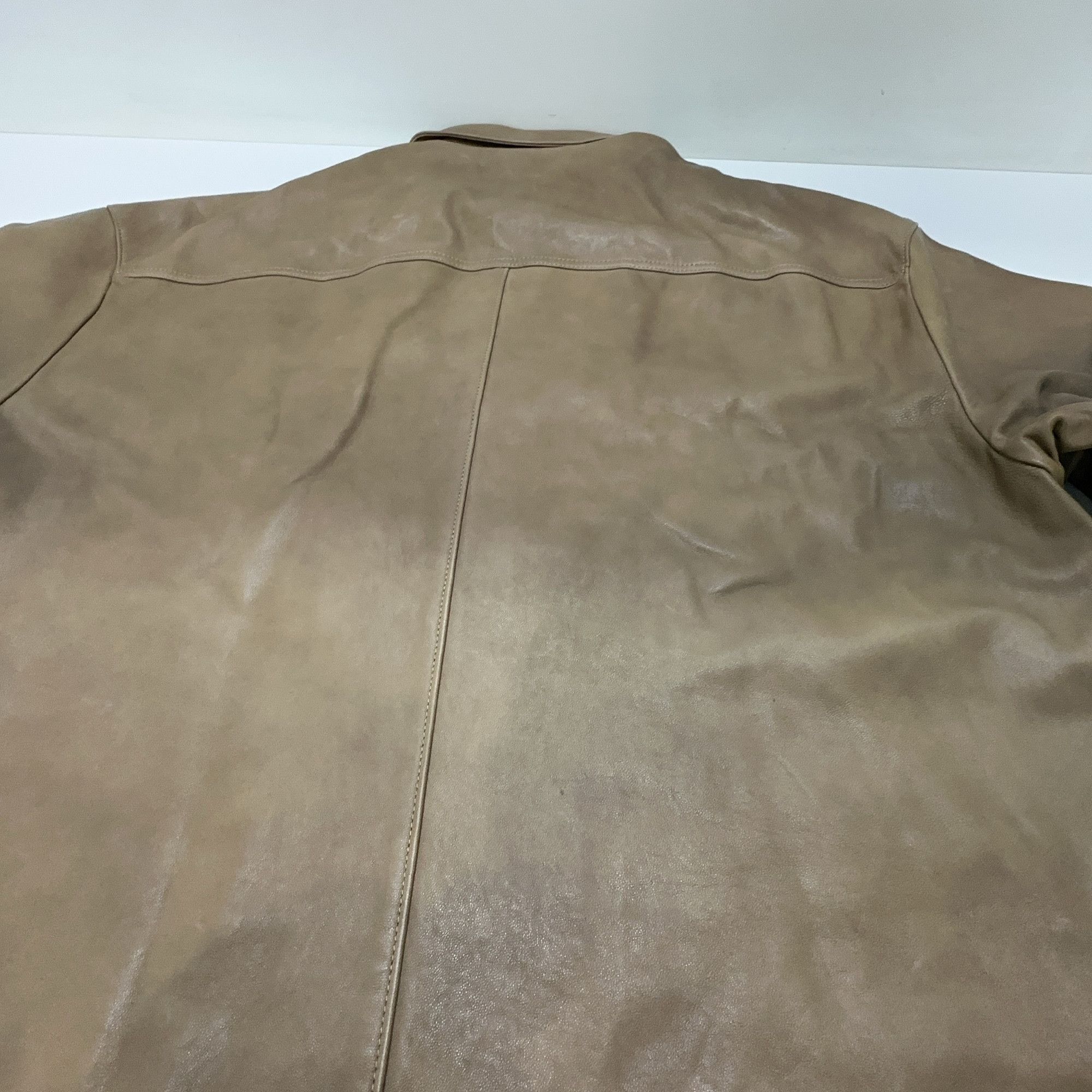 Prada Prada Nappa Leather Short Sleeve Zip Jacket Size 48 Size US M / EU 48-50 / 2 - 7 Thumbnail