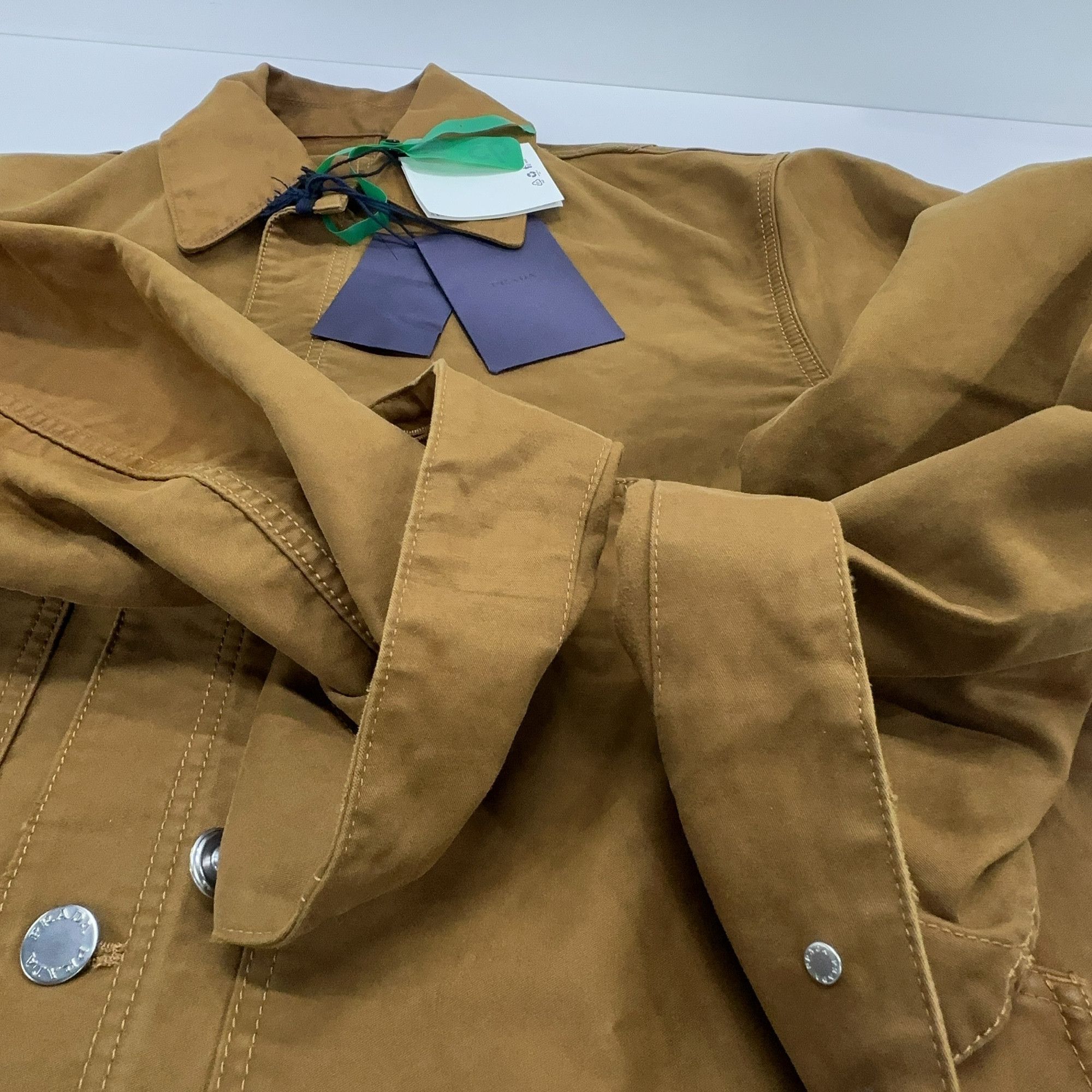 Prada Prada Moleskin Blouson Jacket Size S Size US S / EU 44-46 / 1 - 14 Thumbnail