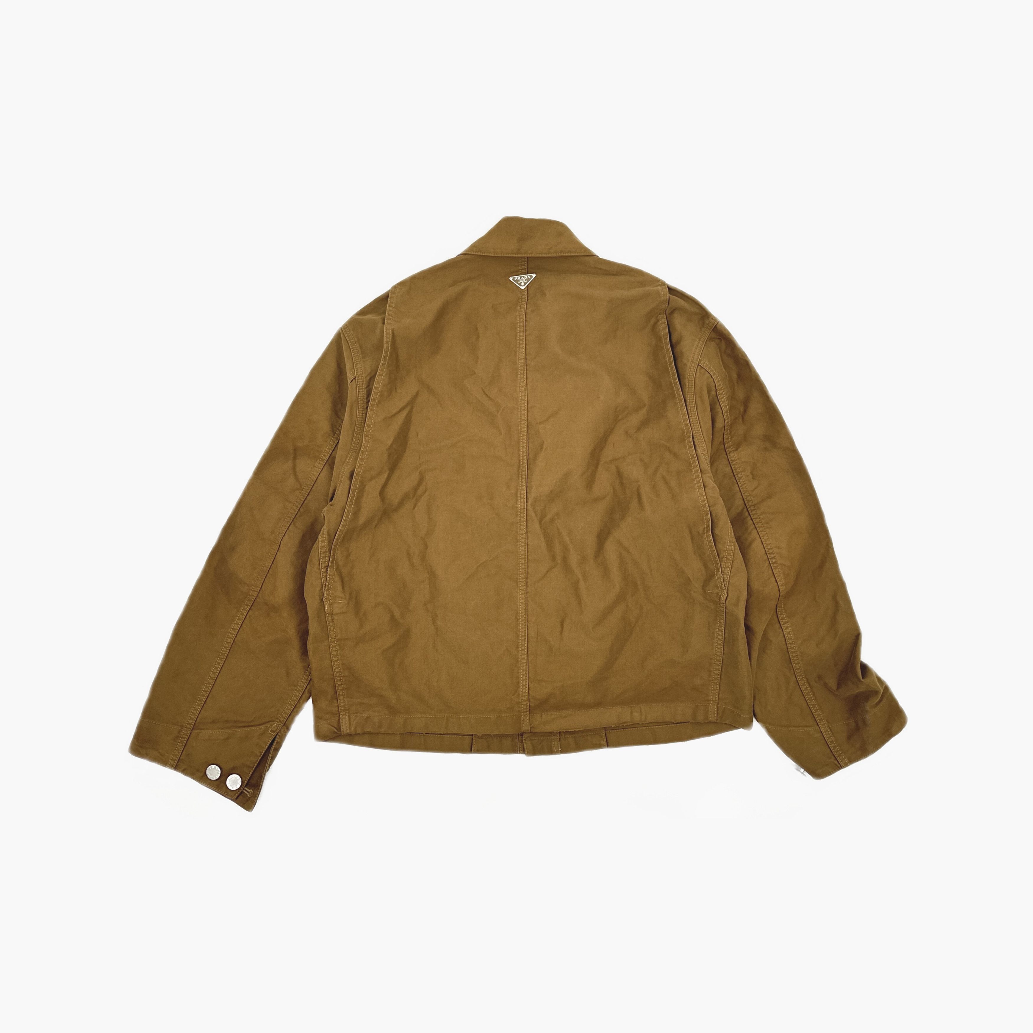 Prada Prada Moleskin Blouson Jacket Size S Size US S / EU 44-46 / 1 - 2 Thumbnail