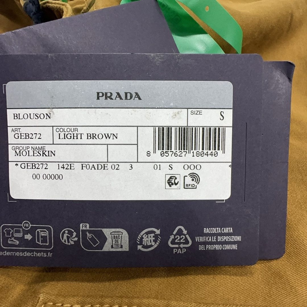 Prada Prada Moleskin Blouson Jacket Size S Size US S / EU 44-46 / 1 - 3 Thumbnail