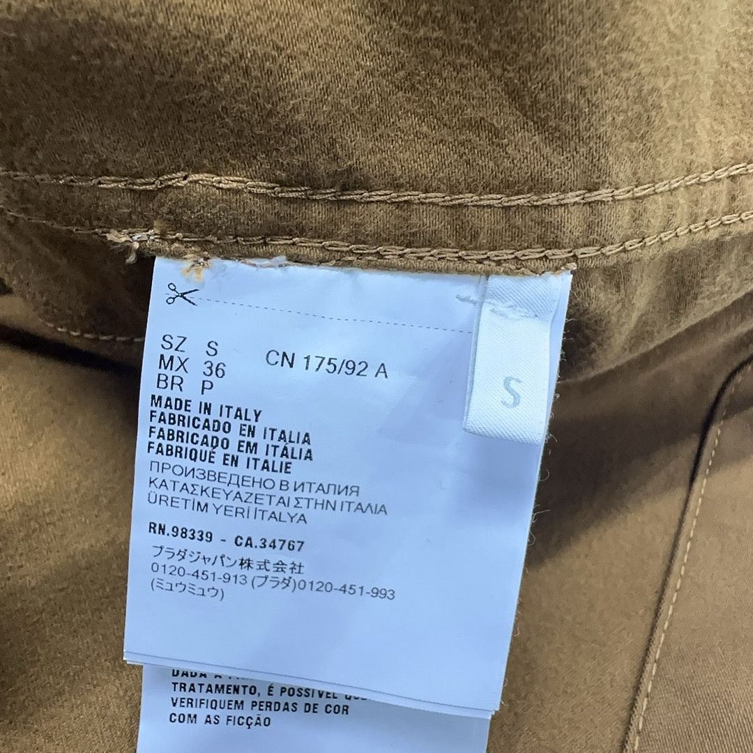 Prada Prada Moleskin Blouson Jacket Size S Size US S / EU 44-46 / 1 - 4 Thumbnail