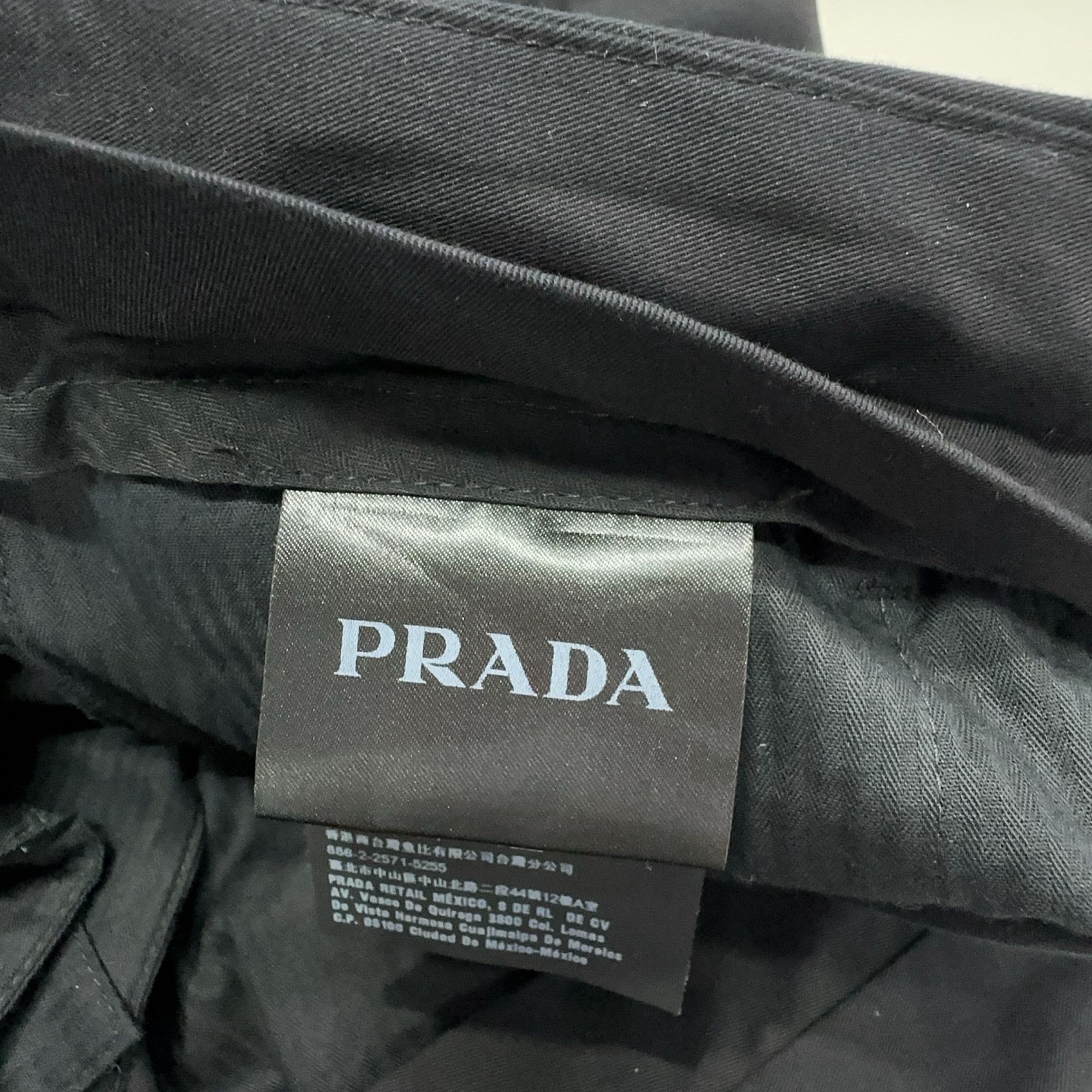 Prada Prada Zip Pocket Casual Pants Black Size 50 Size US 34 / EU 50 - 5 Thumbnail