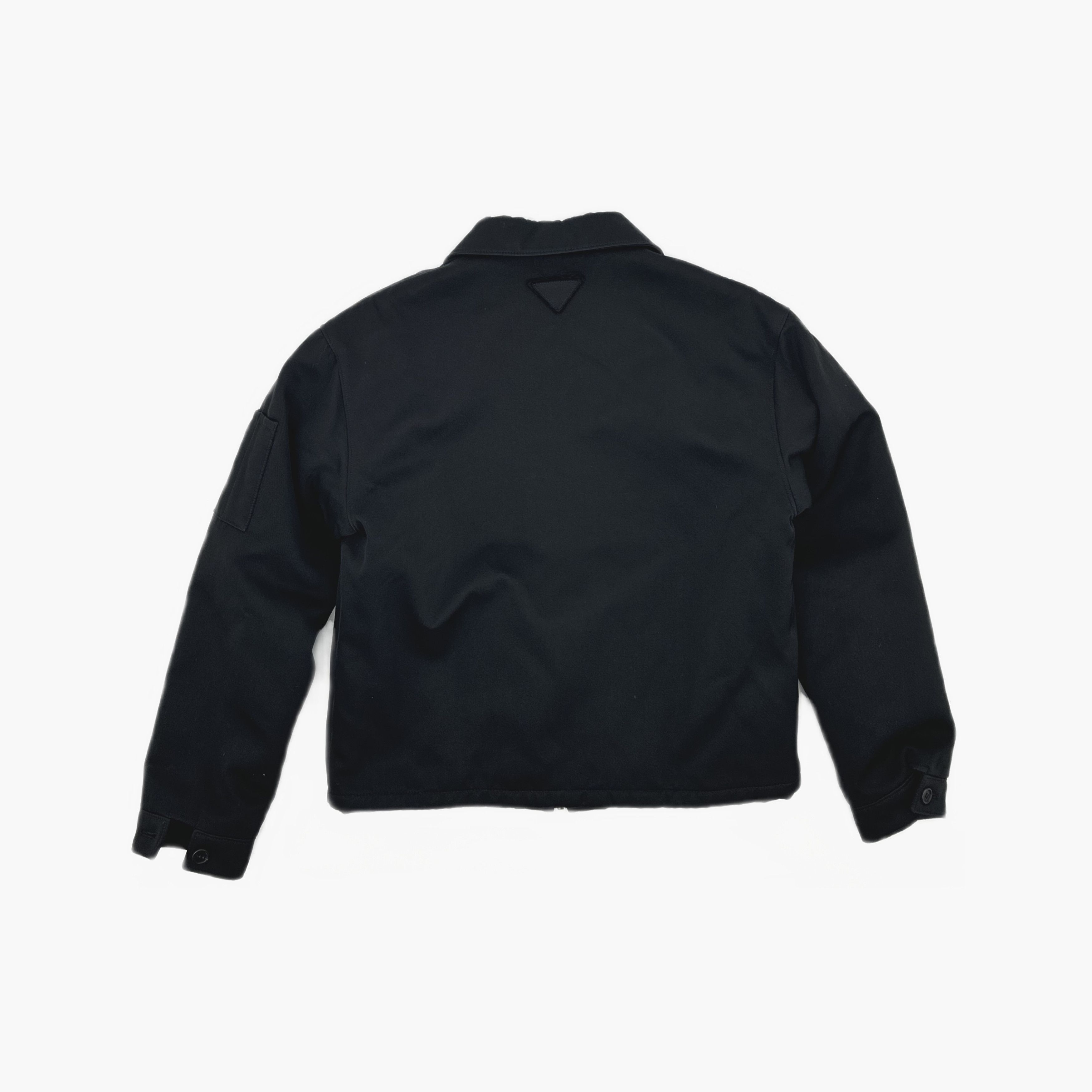 Prada Prada Black Zip-Up Jacket Size M Size US M / EU 48-50 / 2 - 2 Thumbnail