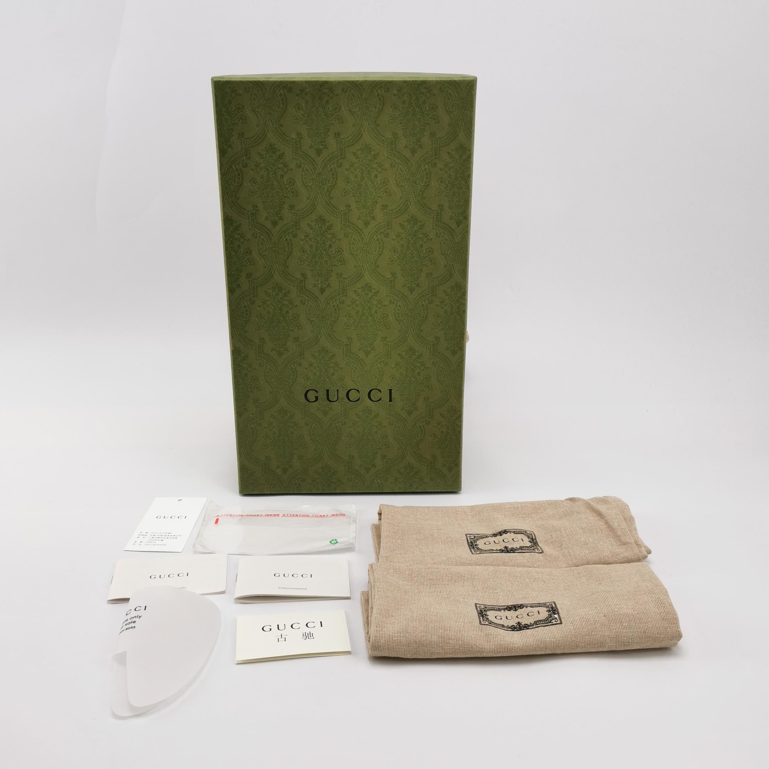 Gucci Gucci Men 5.5 Leather Size US 5.5 / EU 38 - 6 Thumbnail