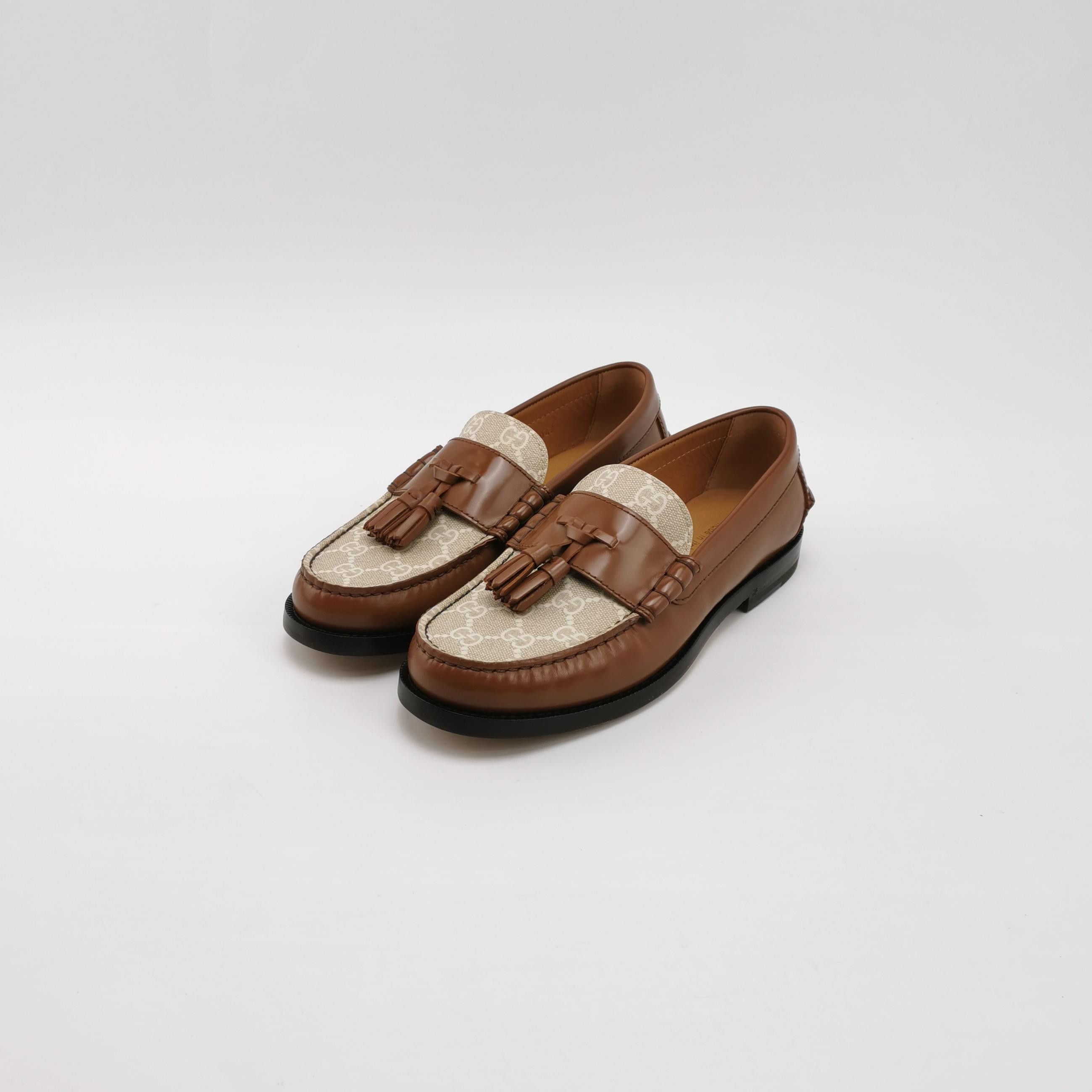 Gucci Gucci Men 5.5 Leather Size US 5.5 / EU 38 - 3 Thumbnail