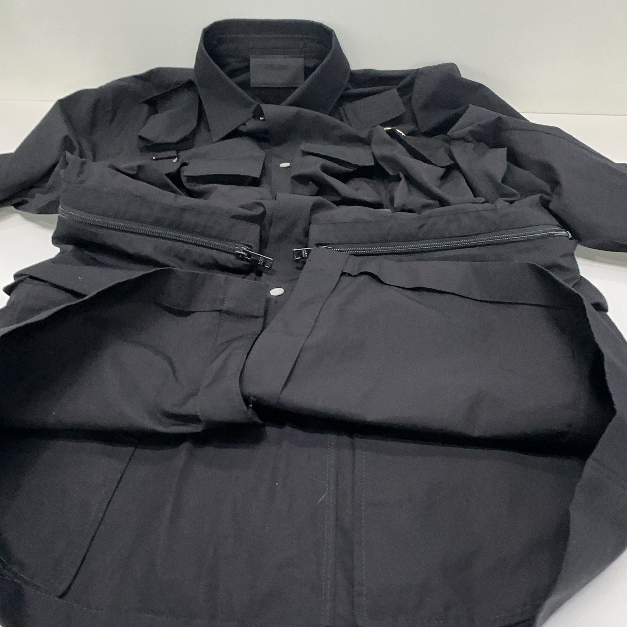 Prada Prada Multi-Pocket Utility Shirt Size M Size US M / EU 48-50 / 2 - 7 Thumbnail
