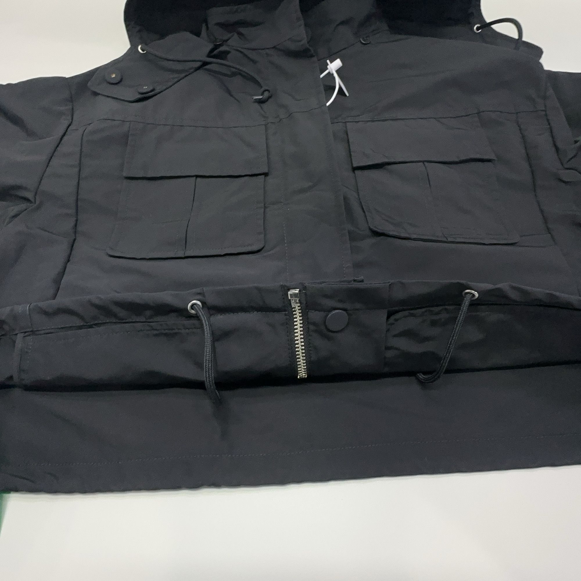 Prada Prada Black Hooded Jacket Size XXS Size US XXS / EU 40 - 8 Thumbnail