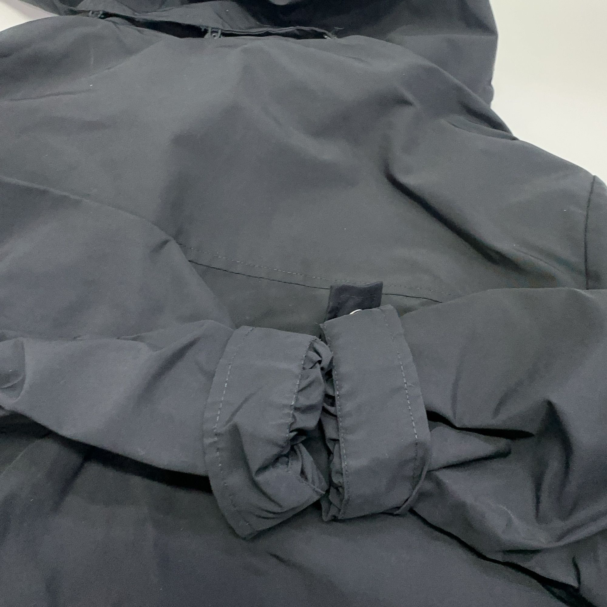 Prada Prada Black Hooded Jacket Size XXS Size US XXS / EU 40 - 12 Thumbnail