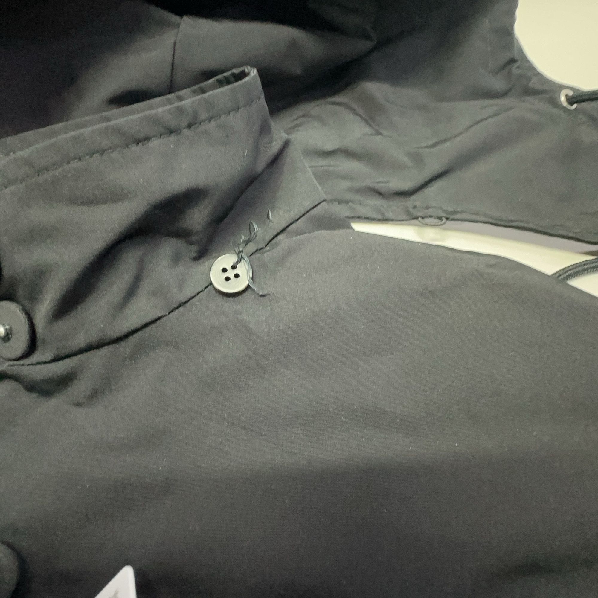 Prada Prada Black Hooded Jacket Size XXS Size US XXS / EU 40 - 6 Thumbnail