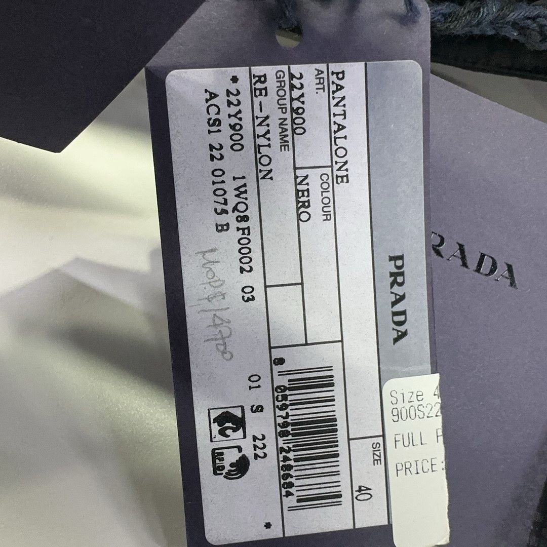 Prada Prada Re-Nylon Cargo Pants Size 40 Size 27" / US 4 / IT 40 - 5 Thumbnail