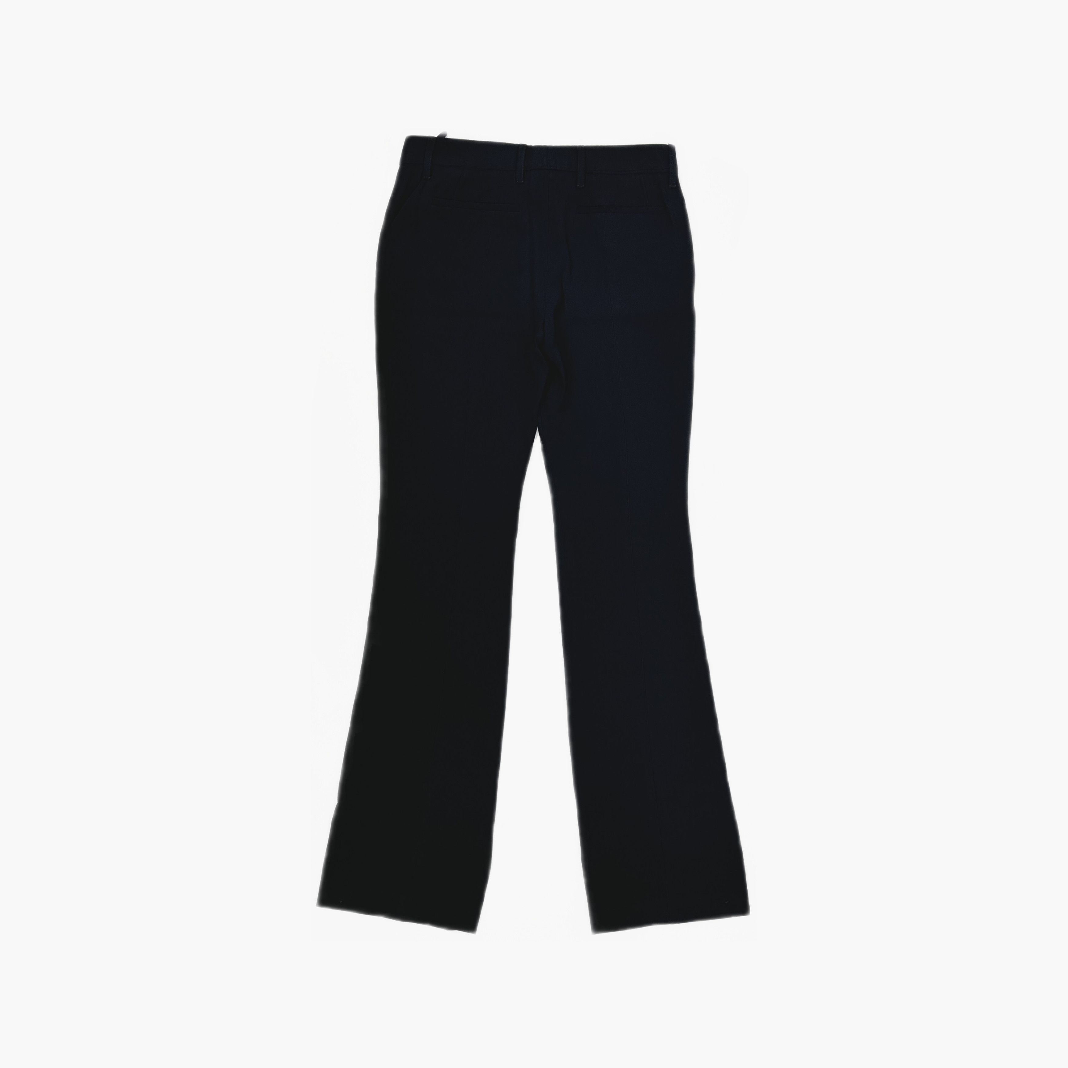 Prada Prada Solid Straight Leg Trousers IT 40 Size 27" / US 4 / IT 40 - 2 Thumbnail