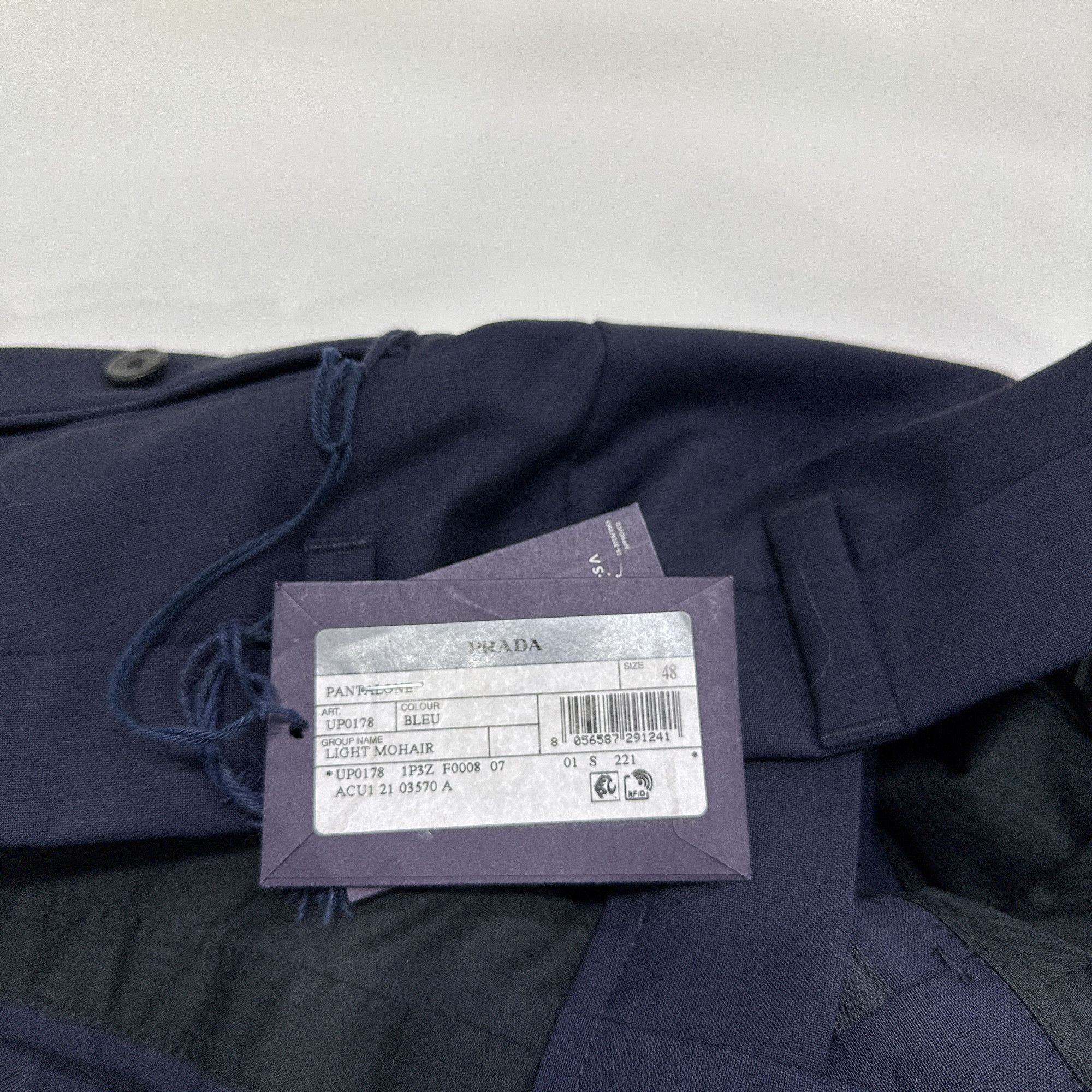 Prada Prada Mohair Blend Trousers Size 48 Size US 32 / EU 48 - 5 Thumbnail