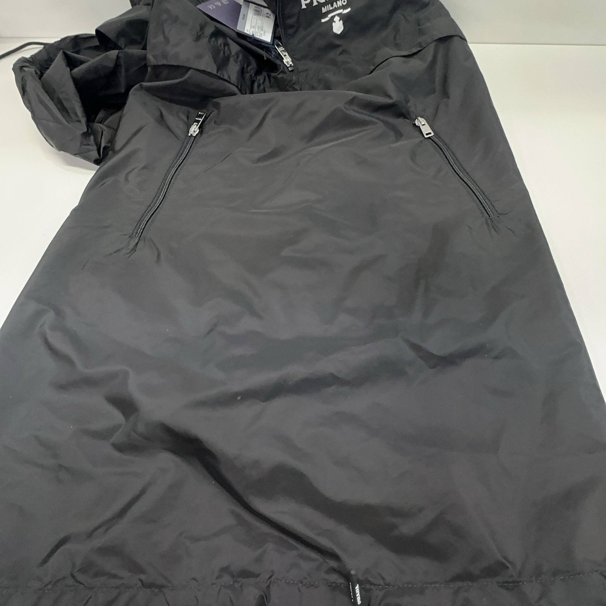 Prada Prada Re-Nylon Logo Hooded Dress Size 40 Size S / US 4 / IT 40 - 8 Thumbnail