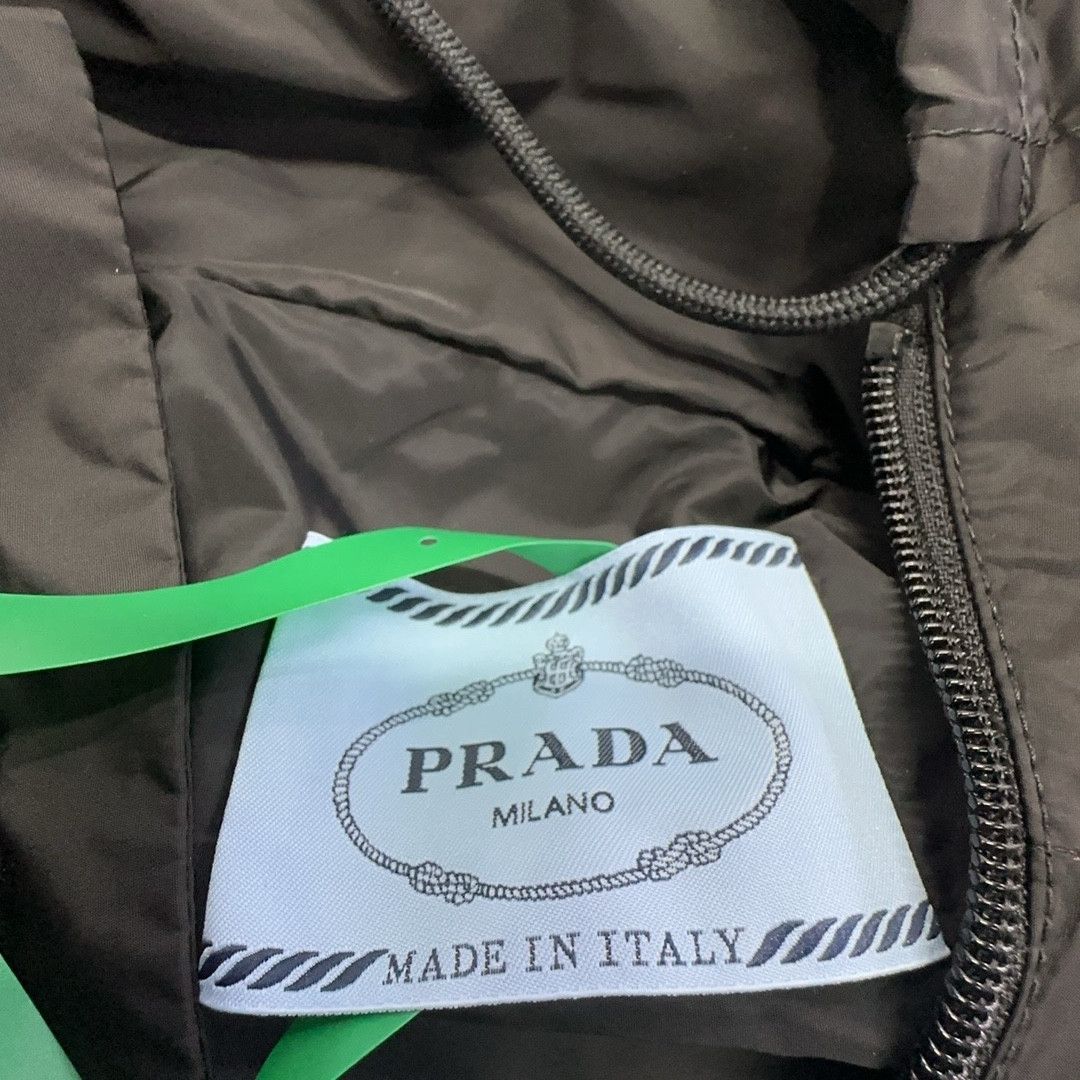 Prada Prada Re-Nylon Logo Hooded Dress Size 40 Size S / US 4 / IT 40 - 3 Thumbnail